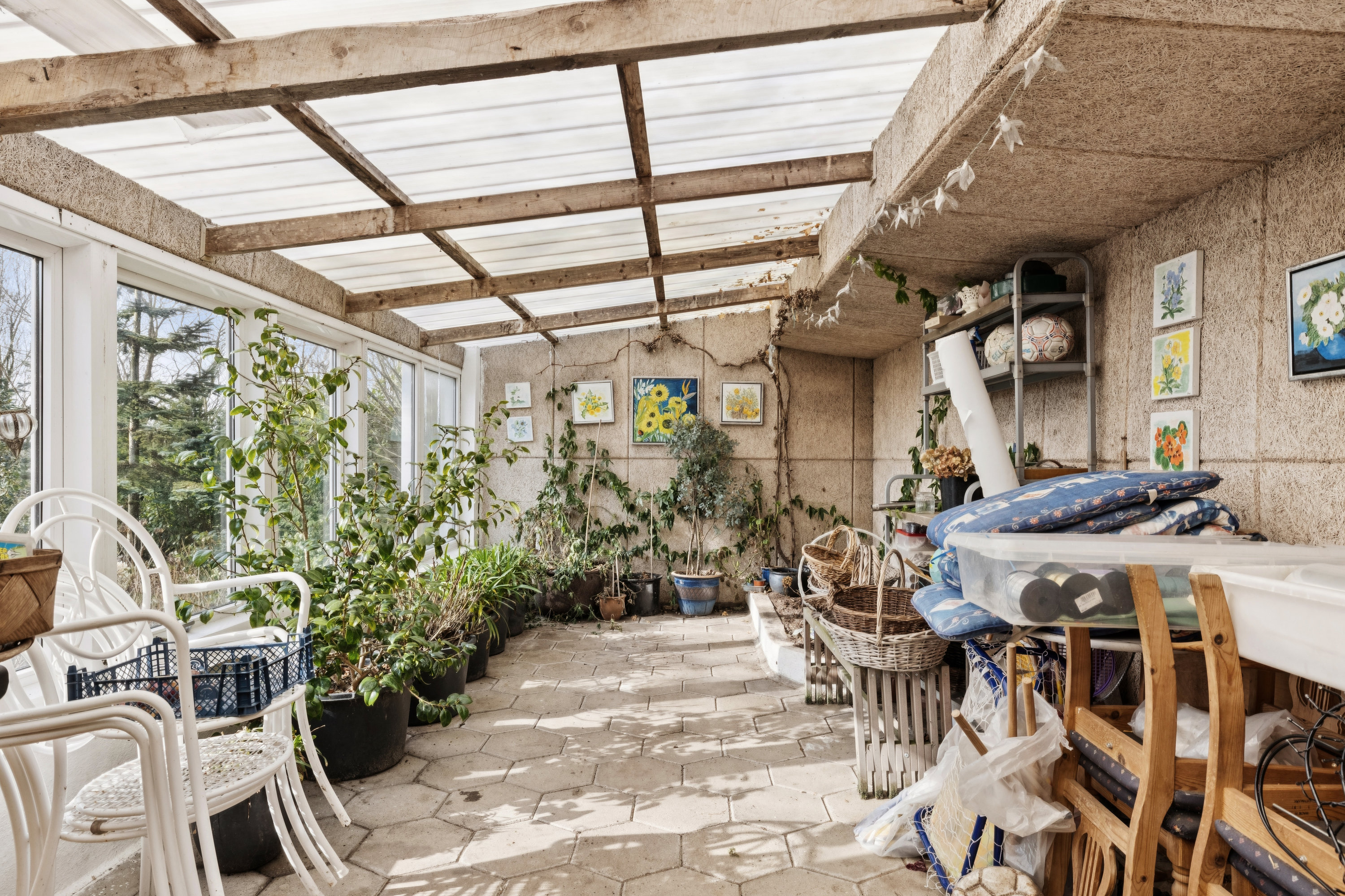 Fremhævet udestue billede i fuldskærmstilstand. Billede af Skelhøjevej 15, 8800 Viborg