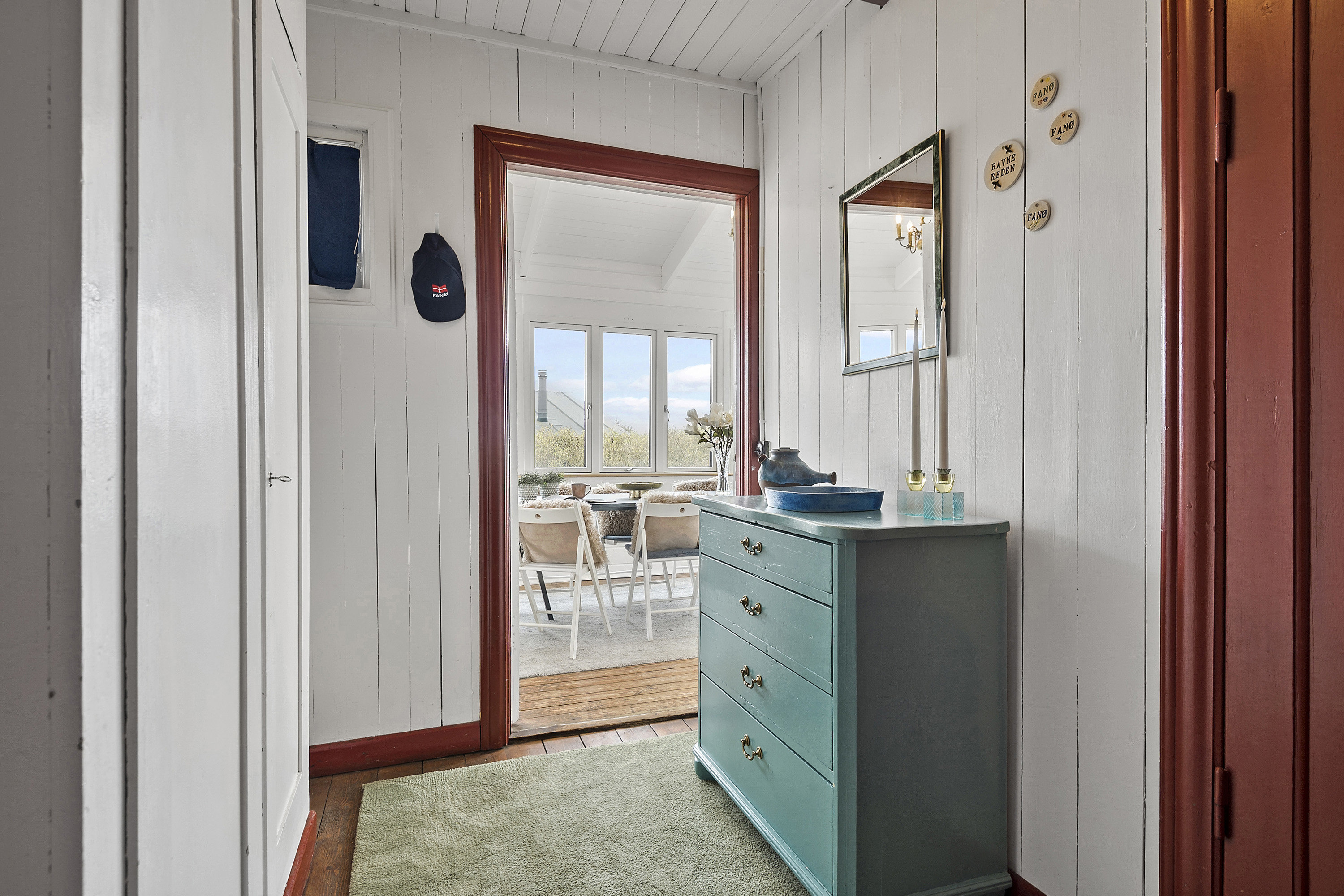 Fremhævet fordelingsgang billede i fuldskærmstilstand. Billede af Helmvej 10, Rindby Strand, 6720 Fanø