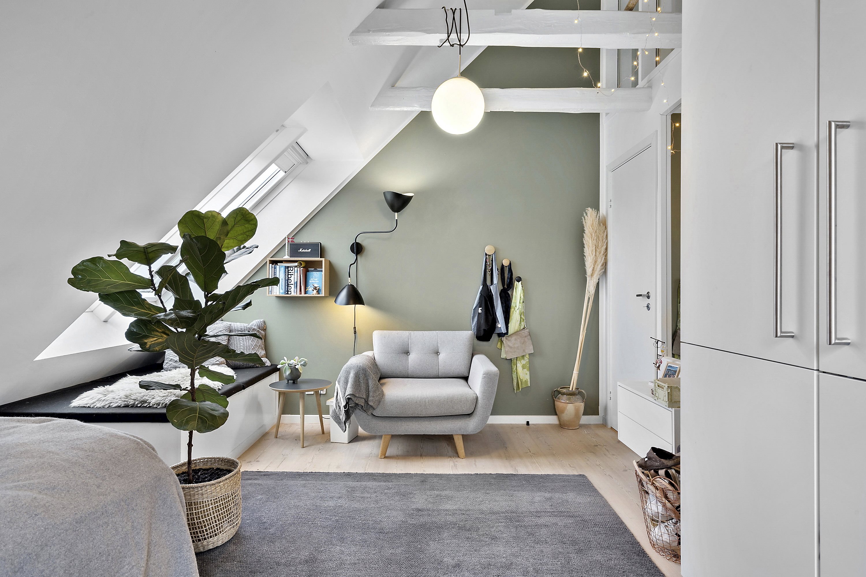 Fremhævet soveværelse billede i fuldskærmstilstand. Billede af Otto Sverdrups Vej 5, Risvangen, 8200 Aarhus N