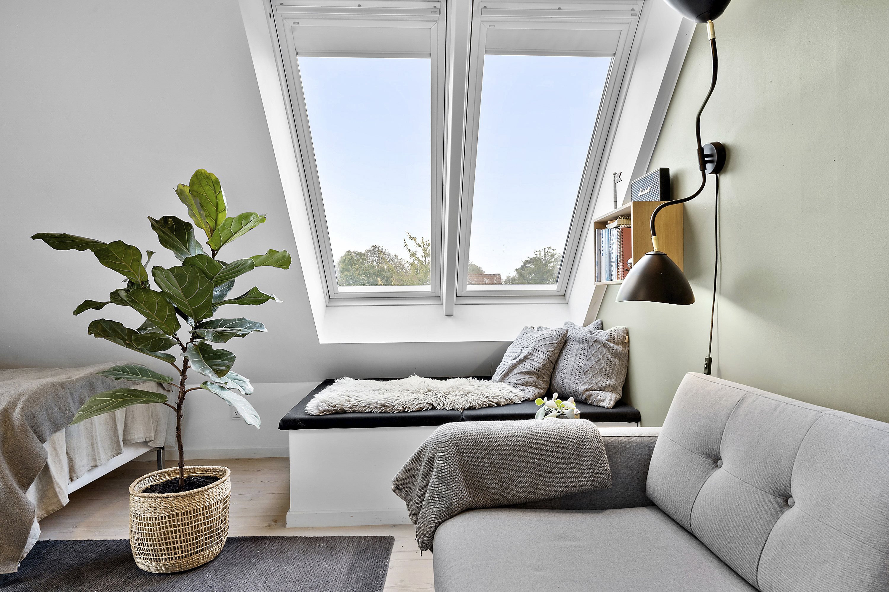 Fremhævet soveværelse billede i fuldskærmstilstand. Billede af Otto Sverdrups Vej 5, Risvangen, 8200 Aarhus N