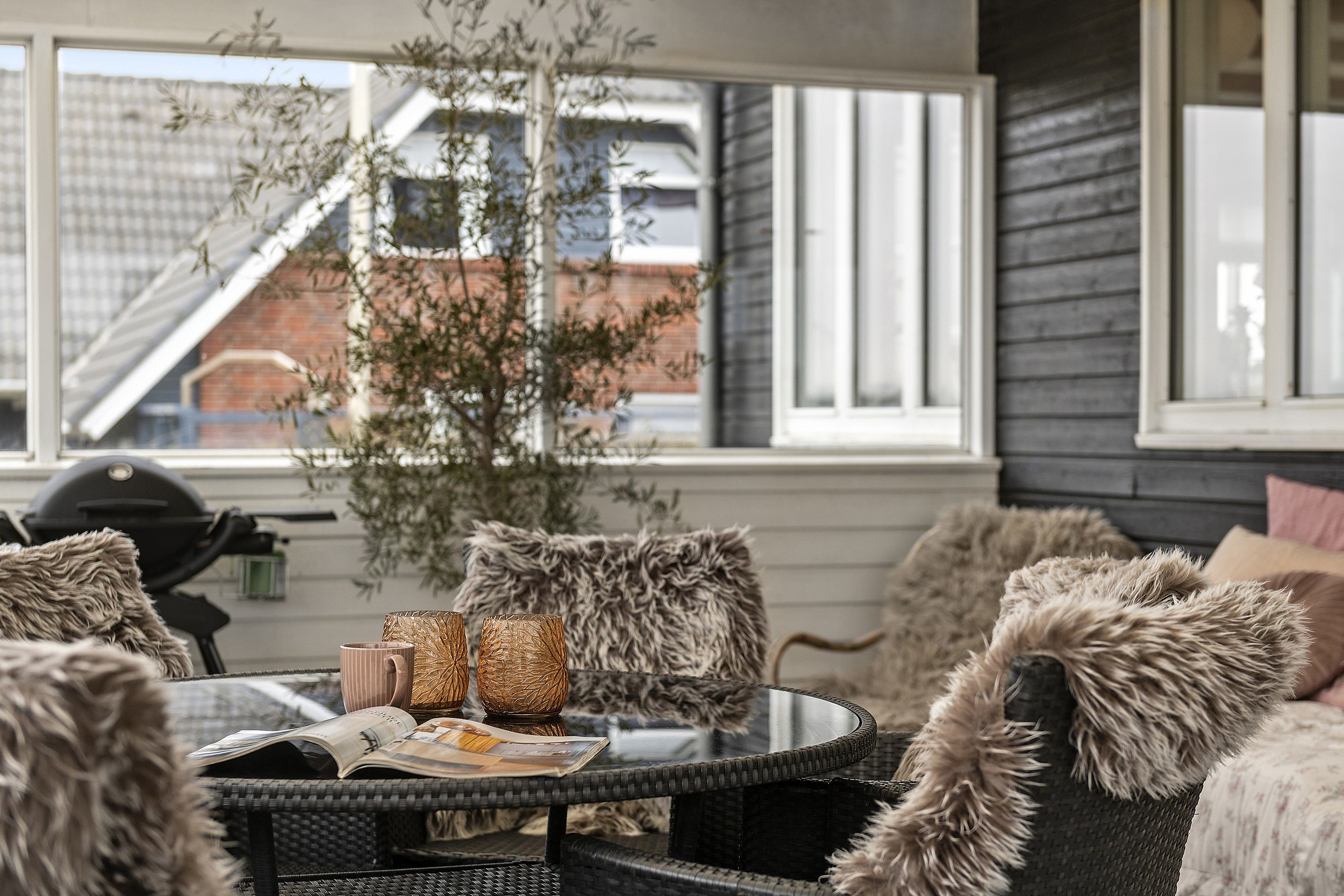 Fremhævet terrasse billede i fuldskærmstilstand. Billede af Helmvej 10, Rindby Strand, 6720 Fanø