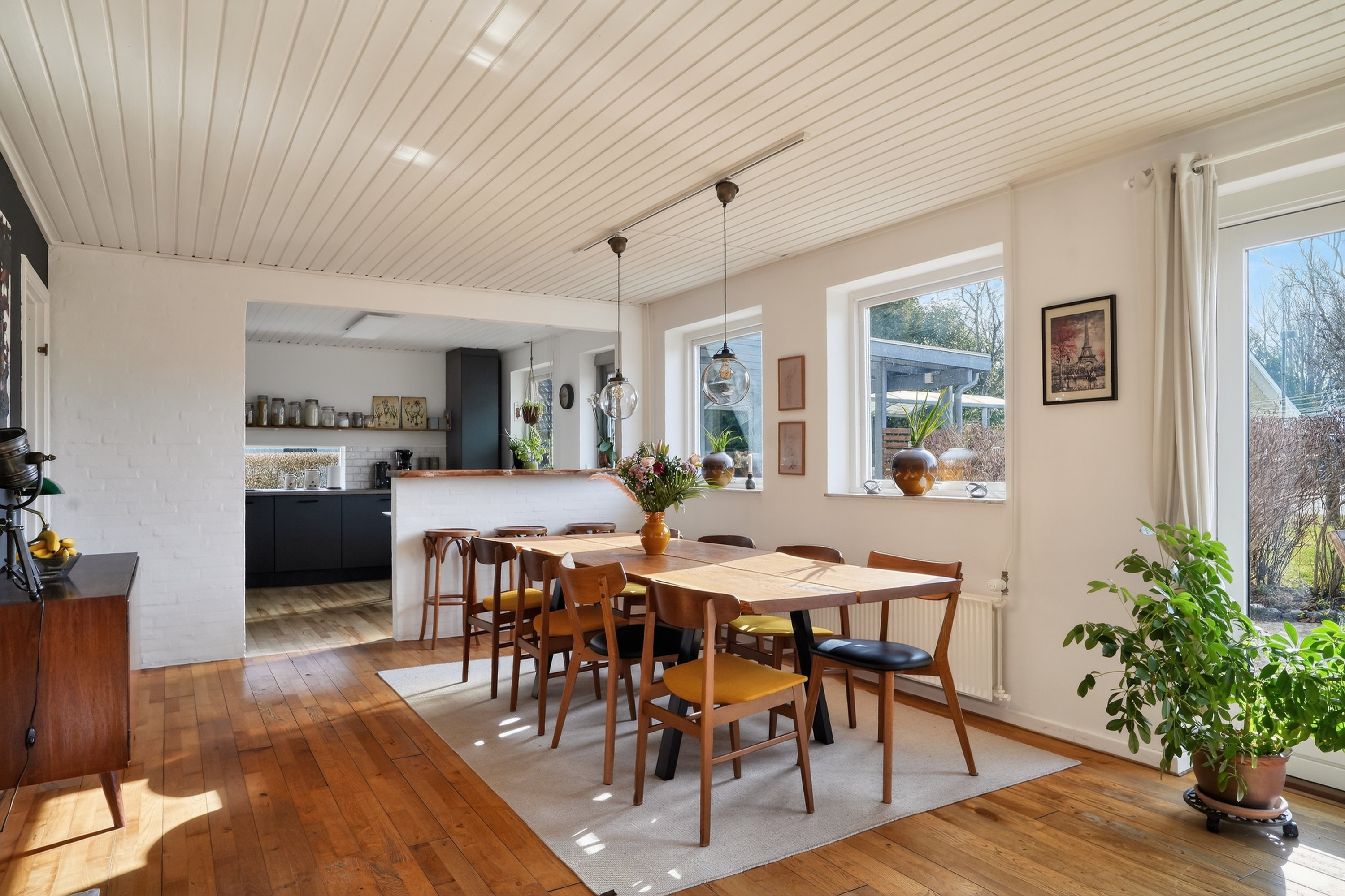 Fremhævet spisestue billede i fuldskærmstilstand. Billede af Svenstrupvang 10, 4622 Havdrup