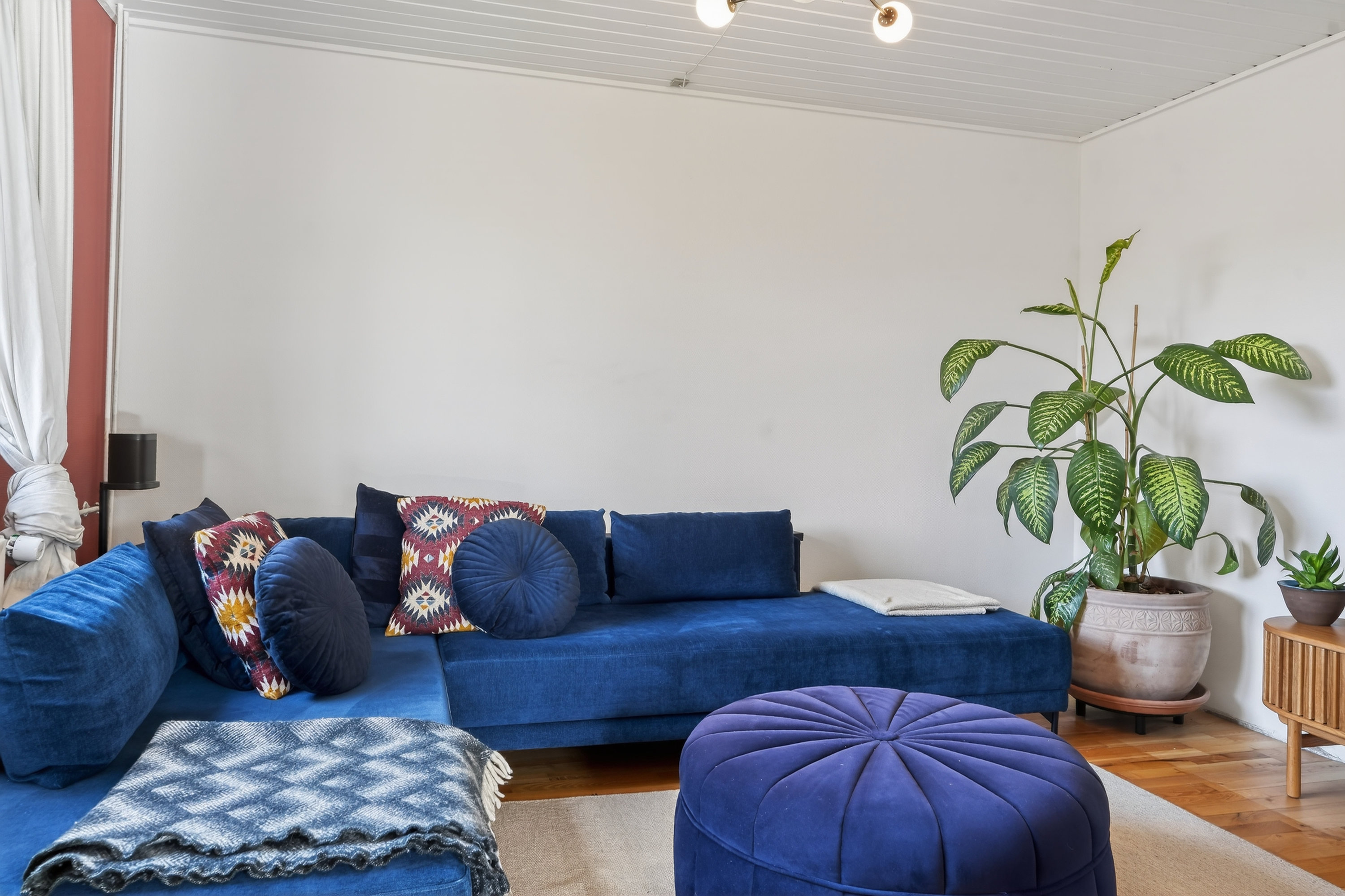 Fremhævet stue billede i fuldskærmstilstand. Billede af Svenstrupvang 10, 4622 Havdrup