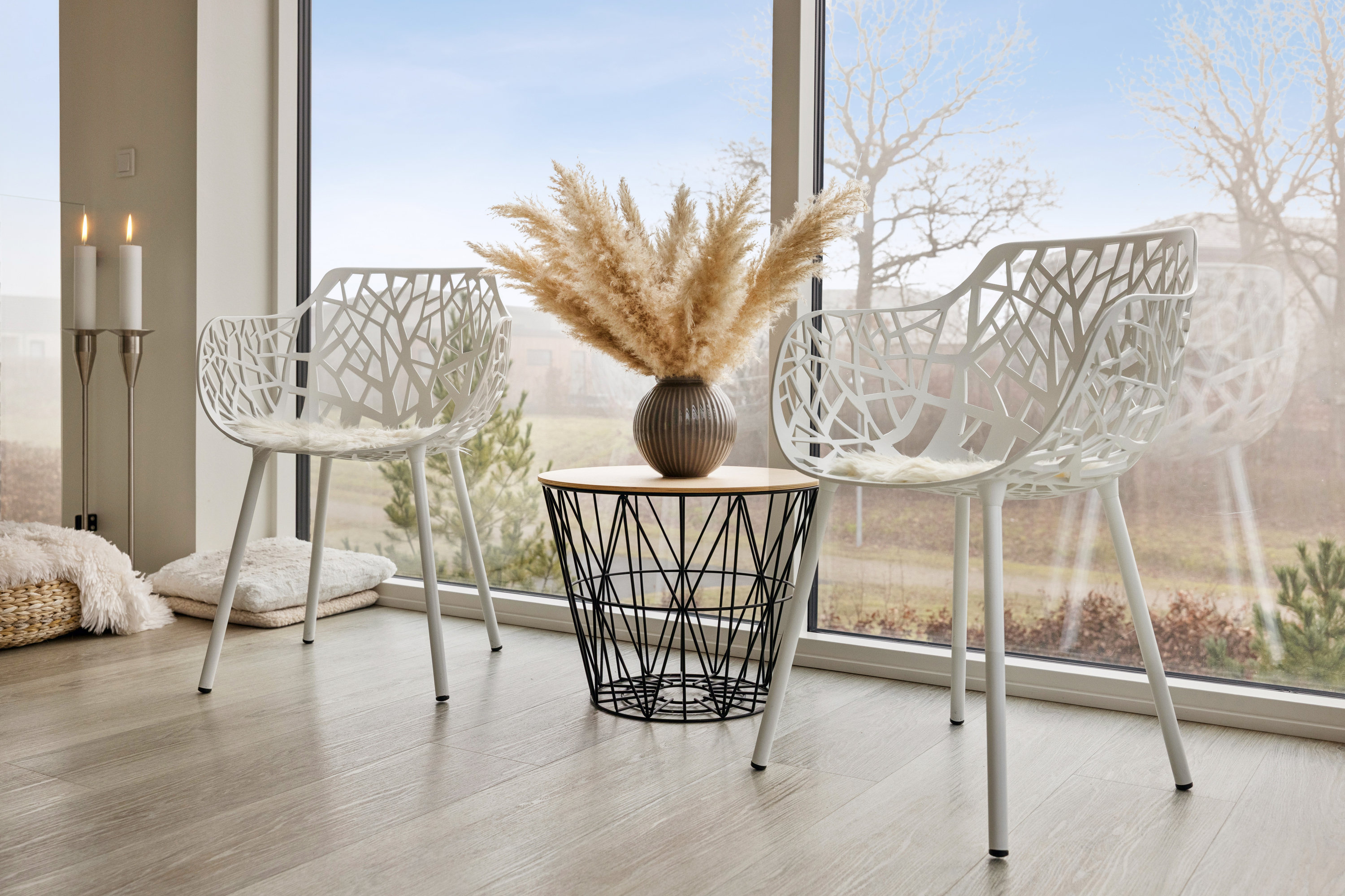 Fremhævet stue billede i fuldskærmstilstand. Billede af Svalelunden 25, 8800 Viborg