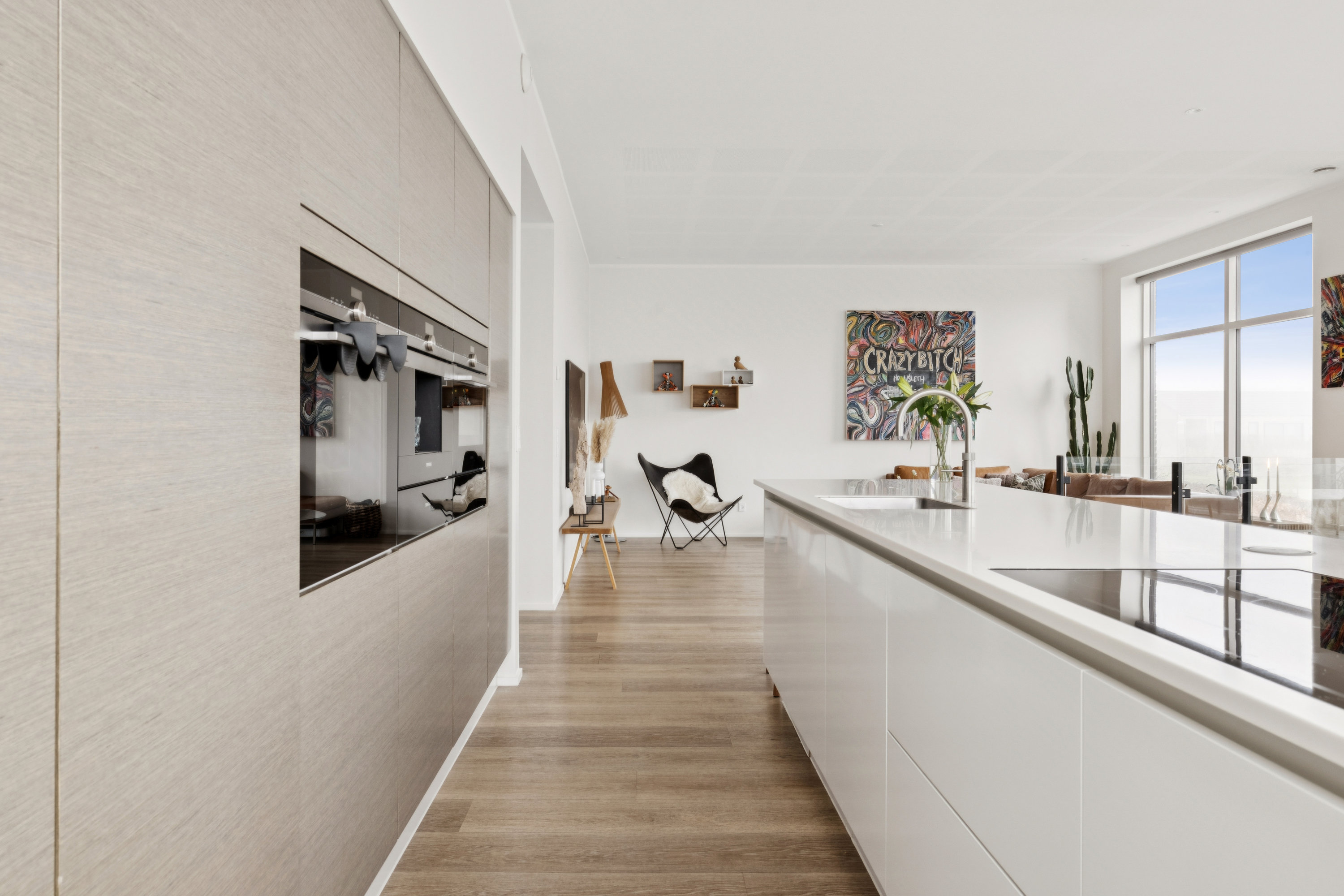 Fremhævet gang billede i fuldskærmstilstand. Billede af Svalelunden 25, 8800 Viborg