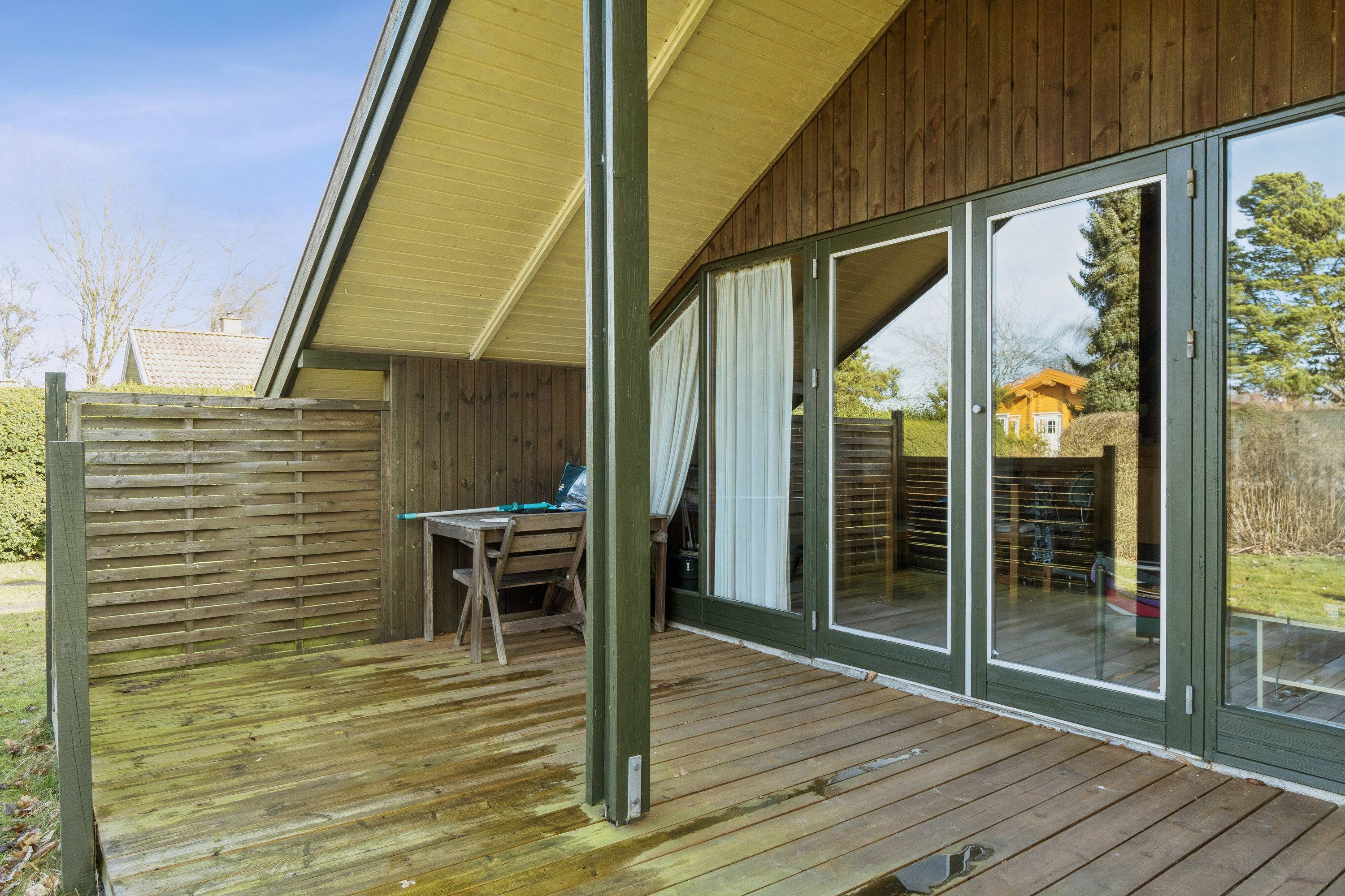 Fremhævet terrasse billede i fuldskærmstilstand. Billede af Gulspurvevej 4, Ll Kongsmark, 4200 Slagelse