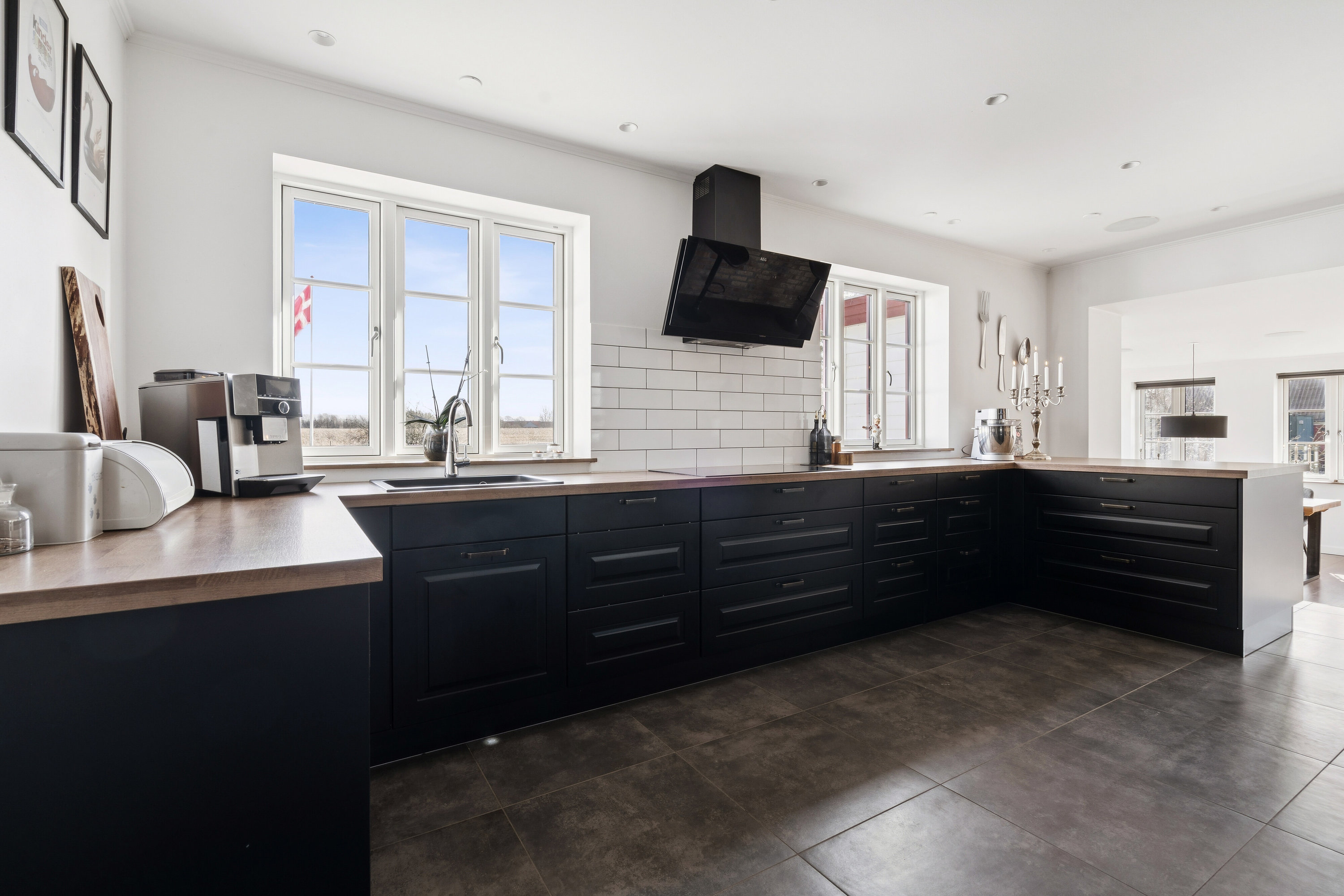 Fremhævet køkken billede i fuldskærmstilstand. Billede af Langetoftevej 17, Agerup, 4700 Næstved