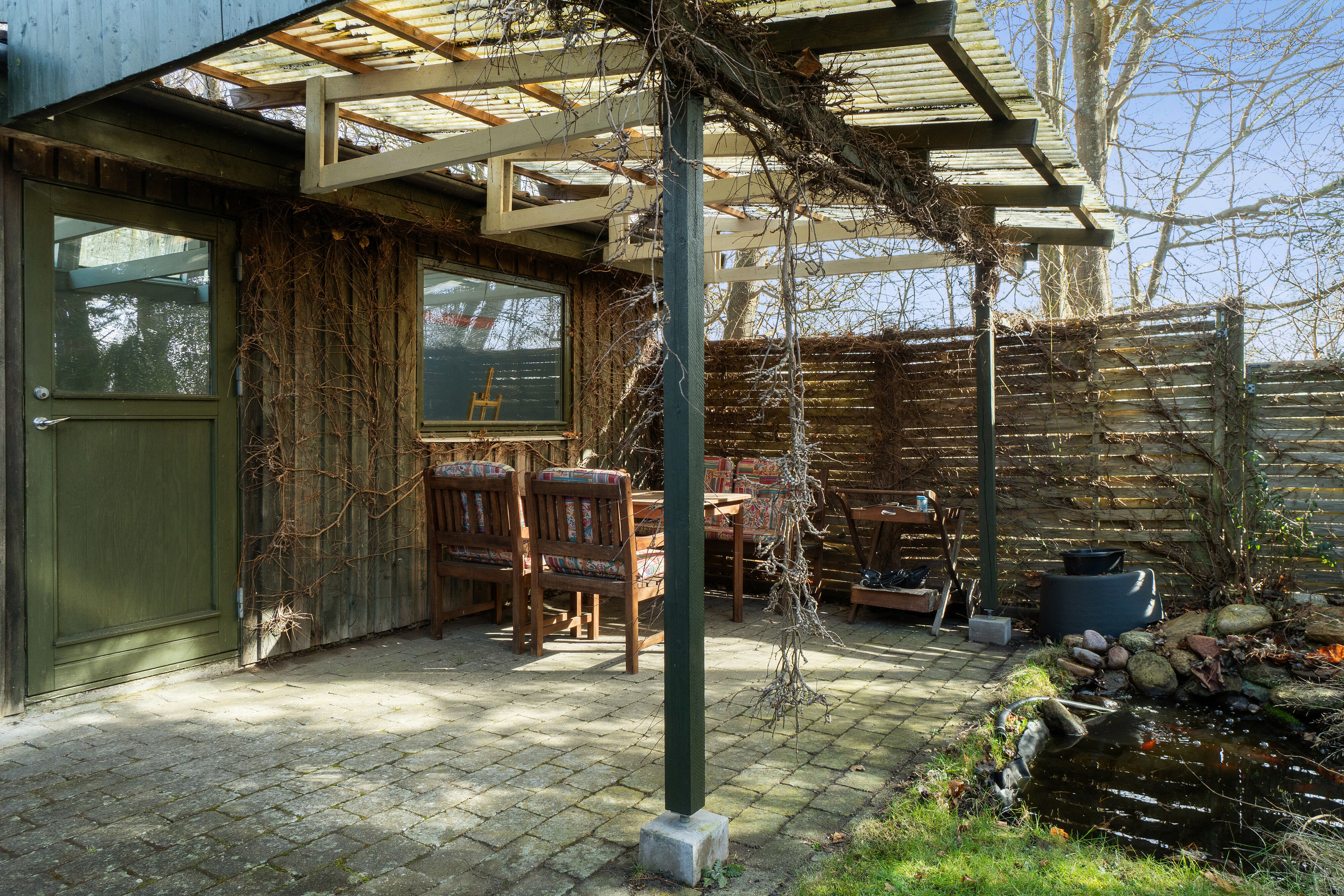 Fremhævet terrasse billede i fuldskærmstilstand. Billede af Gulspurvevej 4, Ll Kongsmark, 4200 Slagelse