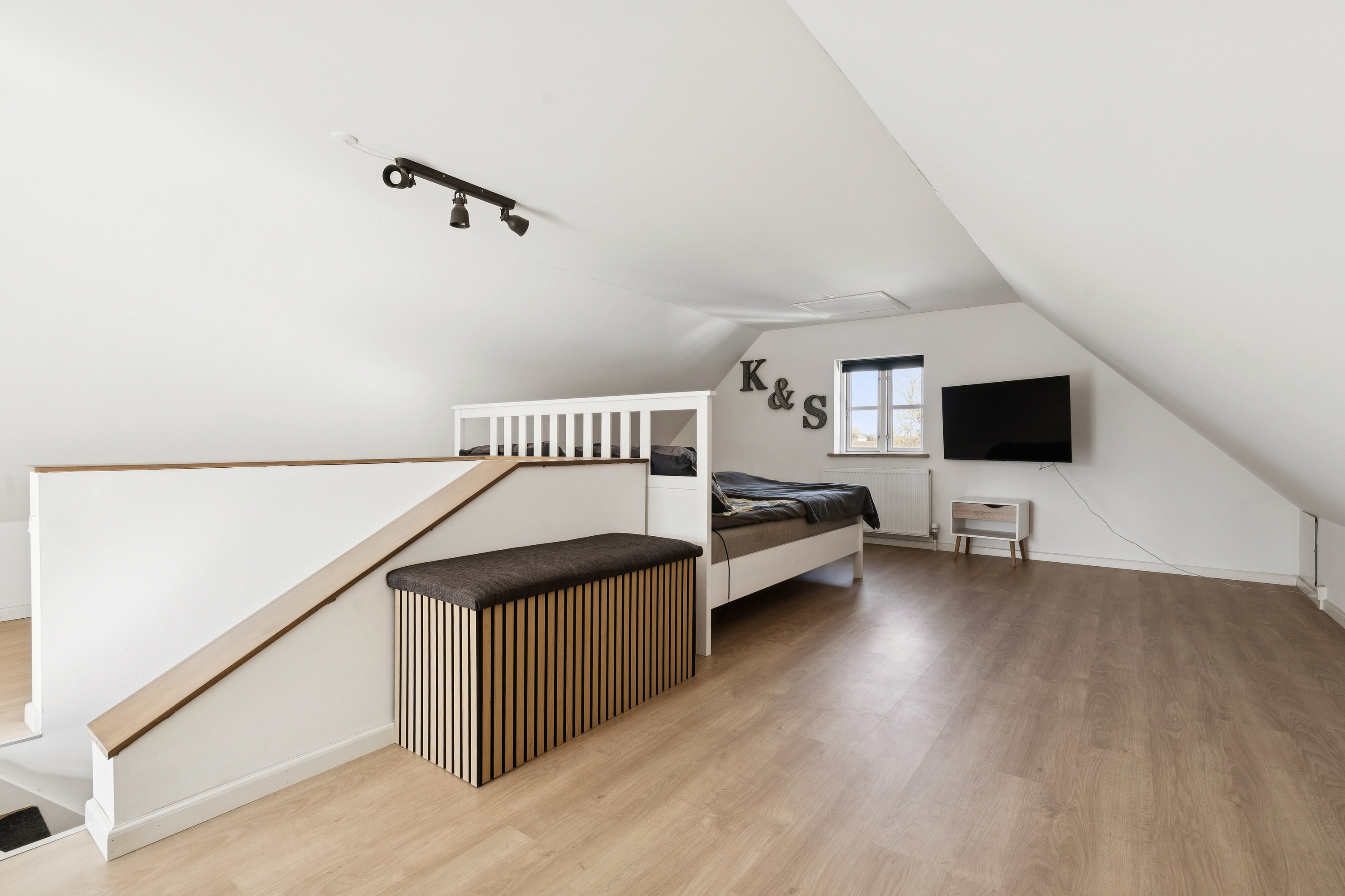 Fremhævet soveværelse billede i fuldskærmstilstand. Billede af Langetoftevej 17, Agerup, 4700 Næstved