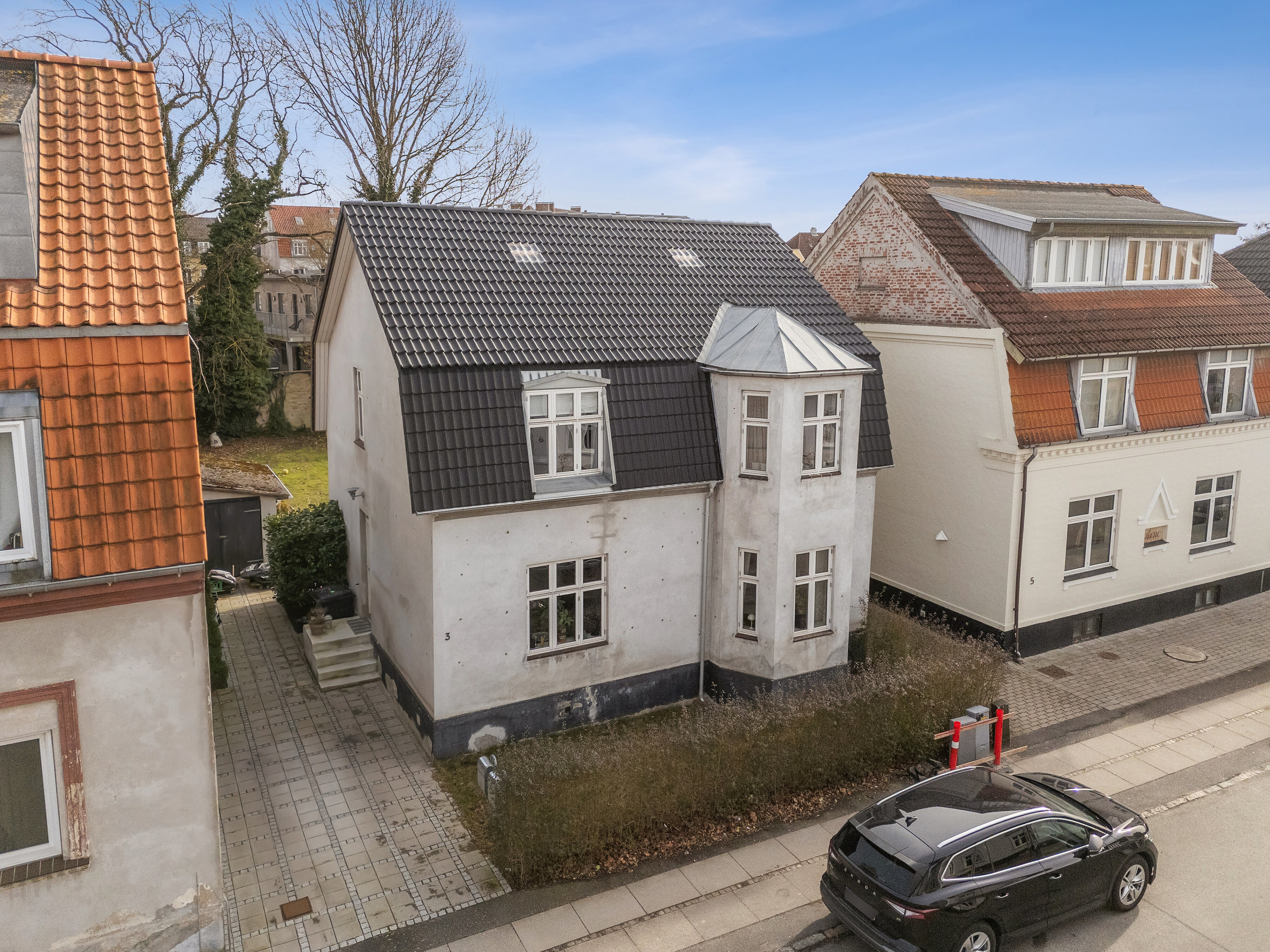 Fremhævet set fra vejen billede i fuldskærmstilstand. Billede af Tordenskjoldsgade 3, st.., 4200 Slagelse