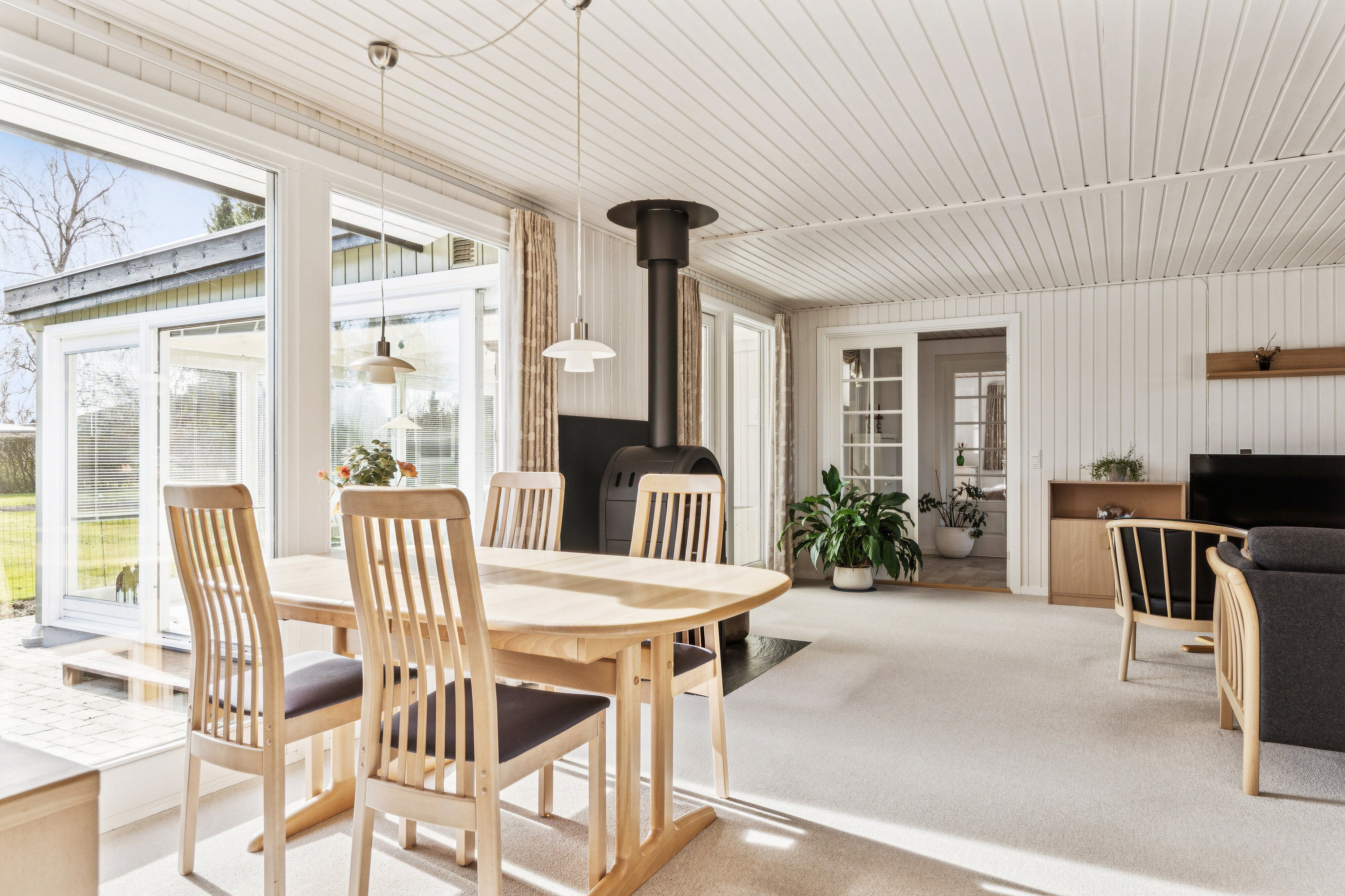 Fremhævet spisestue billede i fuldskærmstilstand. Billede af Strandagervænge 20A, Gershøj, 4070 Kirke Hyllinge