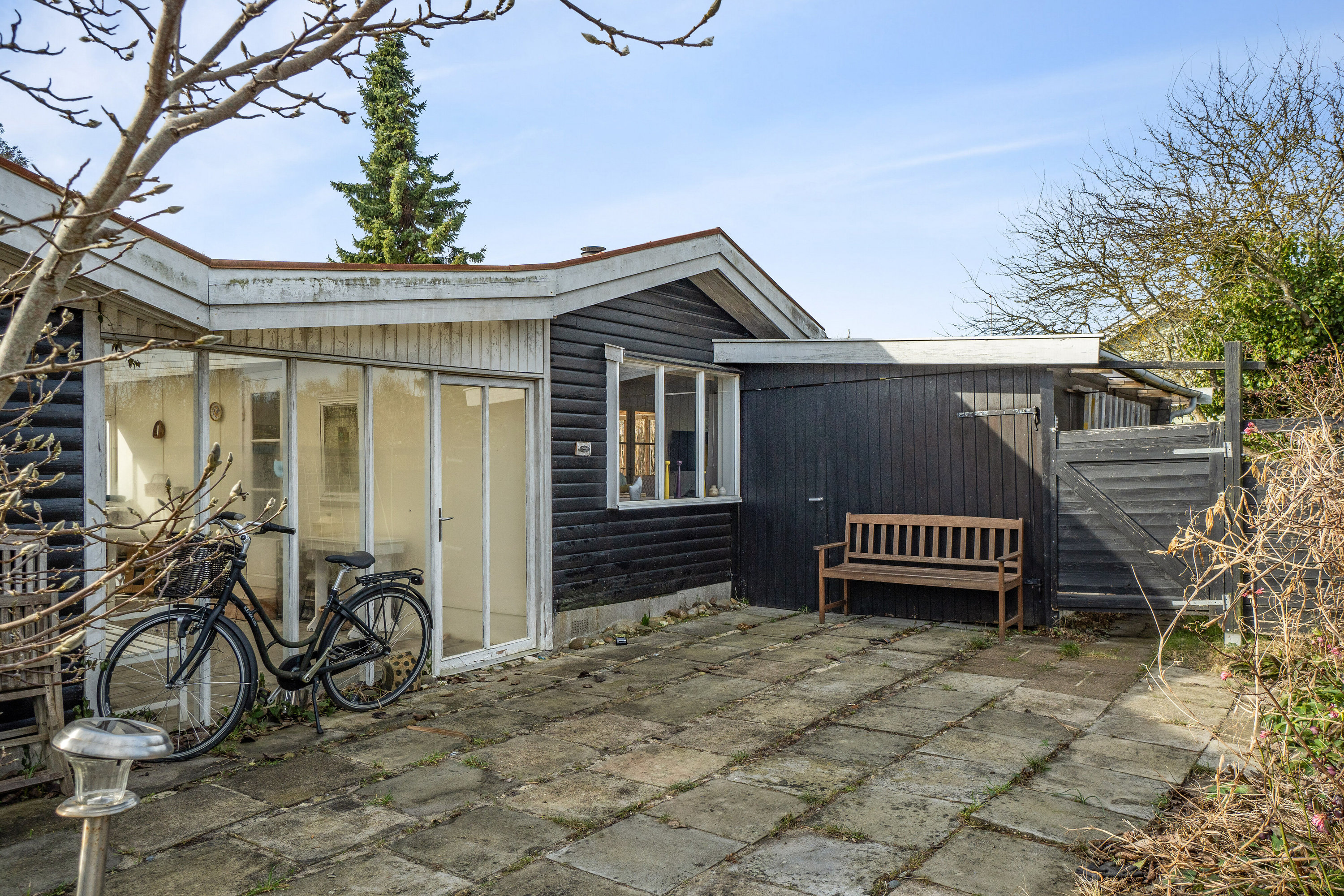 Fremhævet terrasse billede i fuldskærmstilstand. Billede af Skovsangervej 8, St Kongsmark, 4200 Slagelse