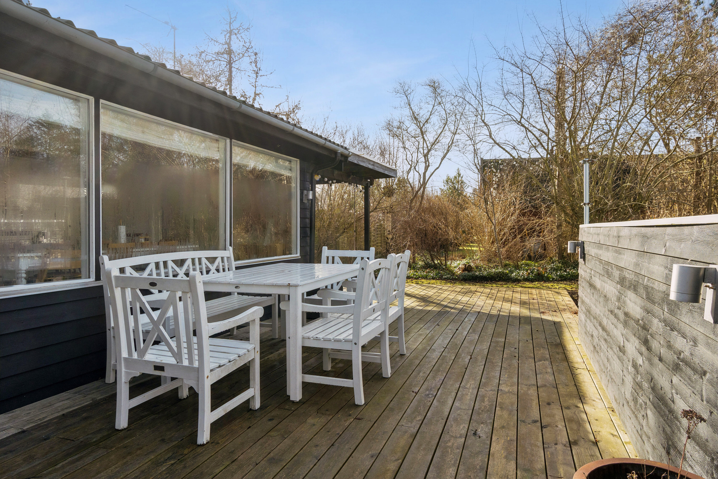 Fremhævet terrasse billede i fuldskærmstilstand. Billede af Sanglærkevej 4, Ll Kongsmark, 4200 Slagelse