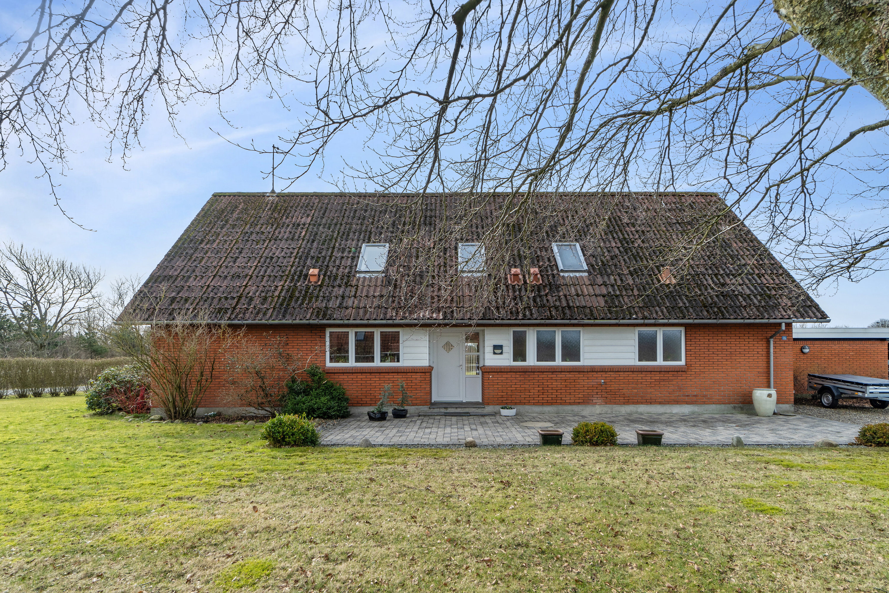 Fremhævet set fra haven billede i fuldskærmstilstand. Billede af Basaltvej 16, Østerild, 7700 Thisted