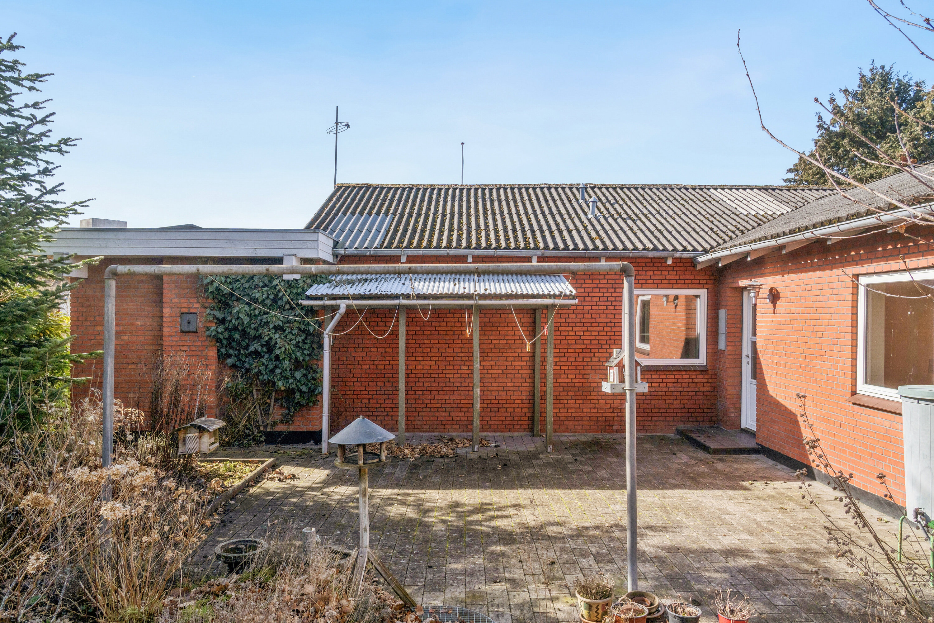 Fremhævet terrasse billede i fuldskærmstilstand. Billede af Voldgårdsvej 8, 8270 Højbjerg