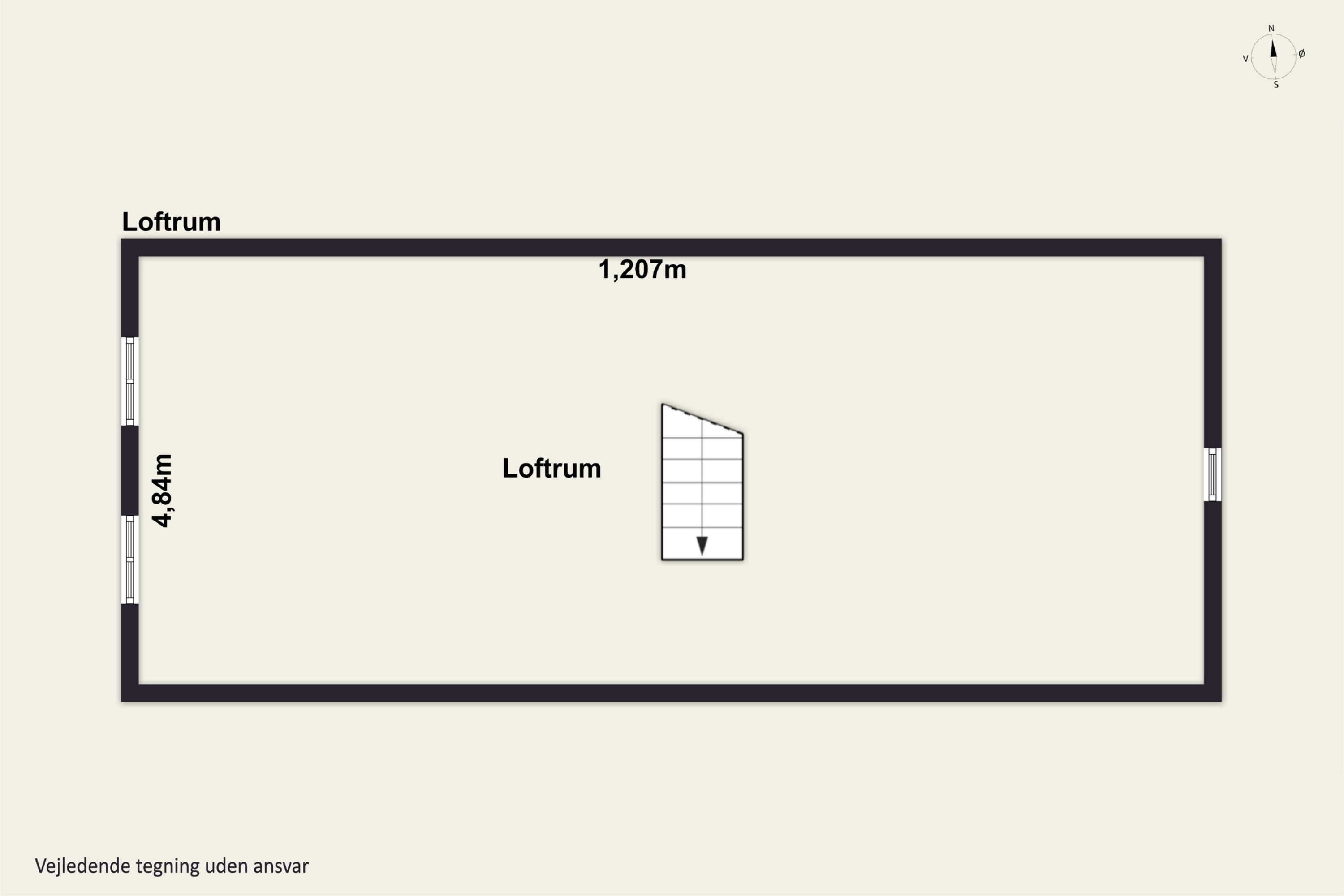 Plantegninger billede af Rønnevej 118, Nylars, 3700 Rønne
