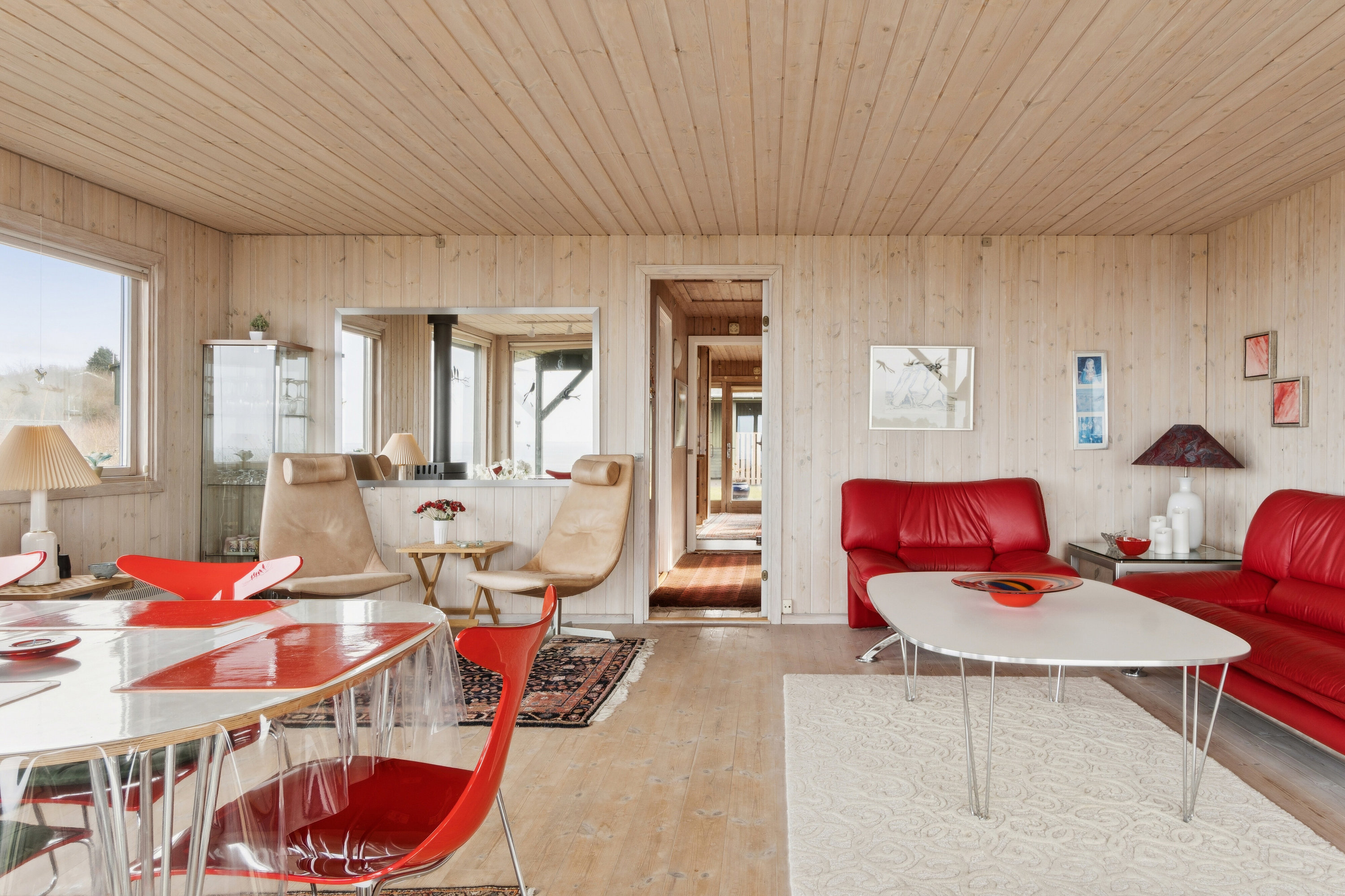 Fremhævet spisestue billede i fuldskærmstilstand. Billede af Varhøj 15, Veddinge, 4540 Fårevejle