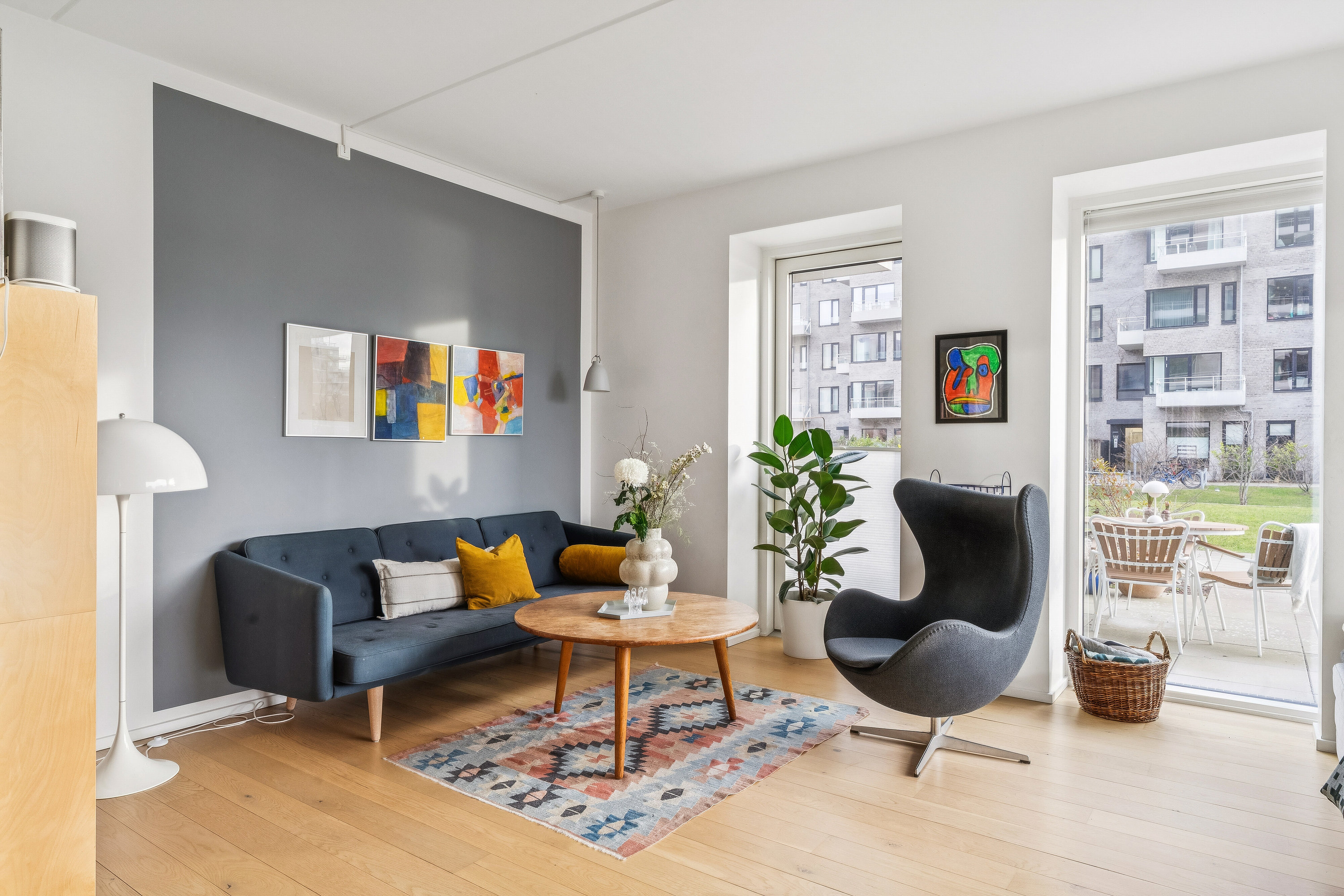 Fremhævet stue billede i fuldskærmstilstand. Billede af Islands Brygge 38B, st.. tv., 2300 København S