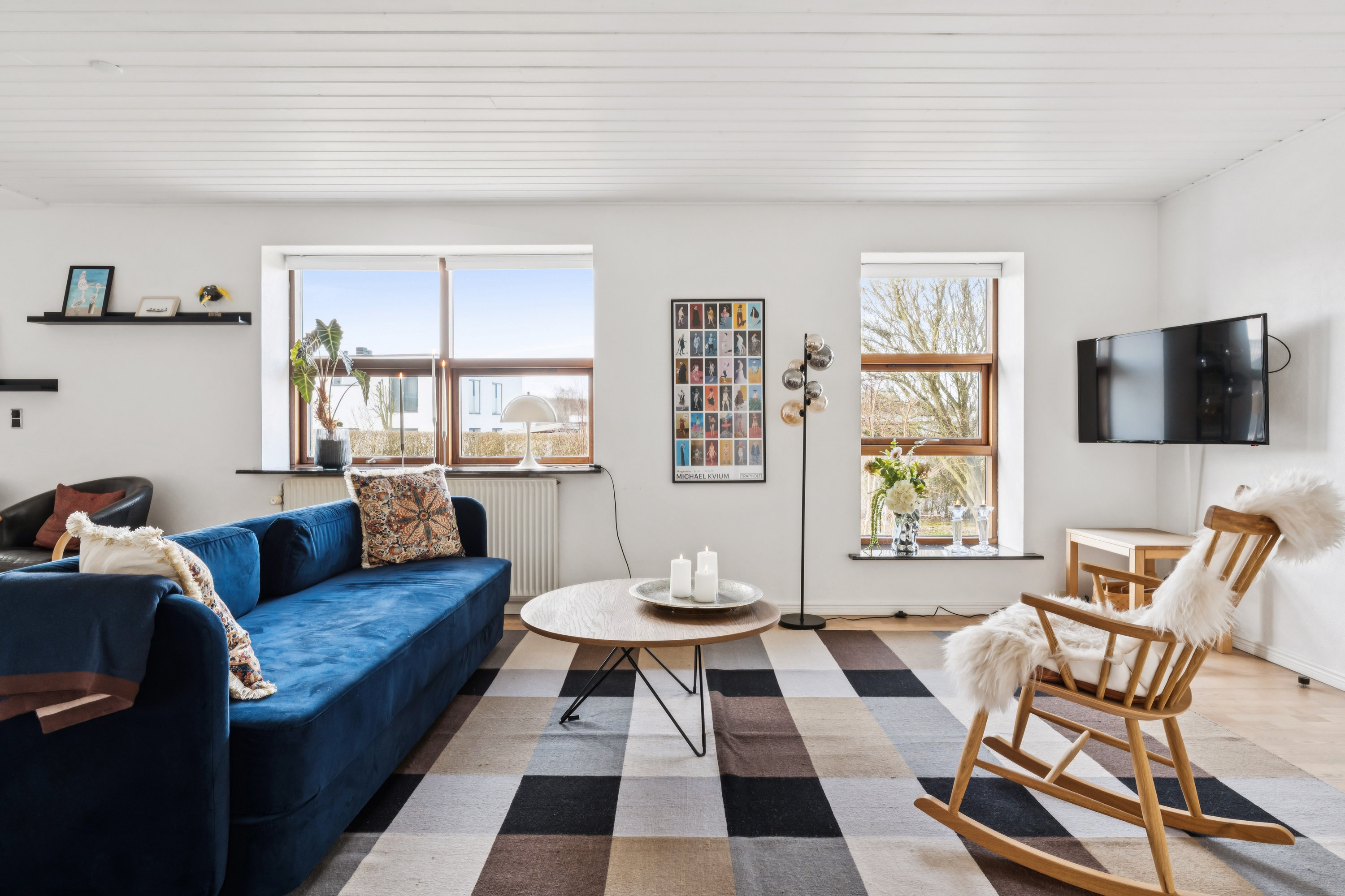 Fremhævet stue billede i fuldskærmstilstand. Billede af Nielsmindevej 21, Gug, 9210 Aalborg SØ