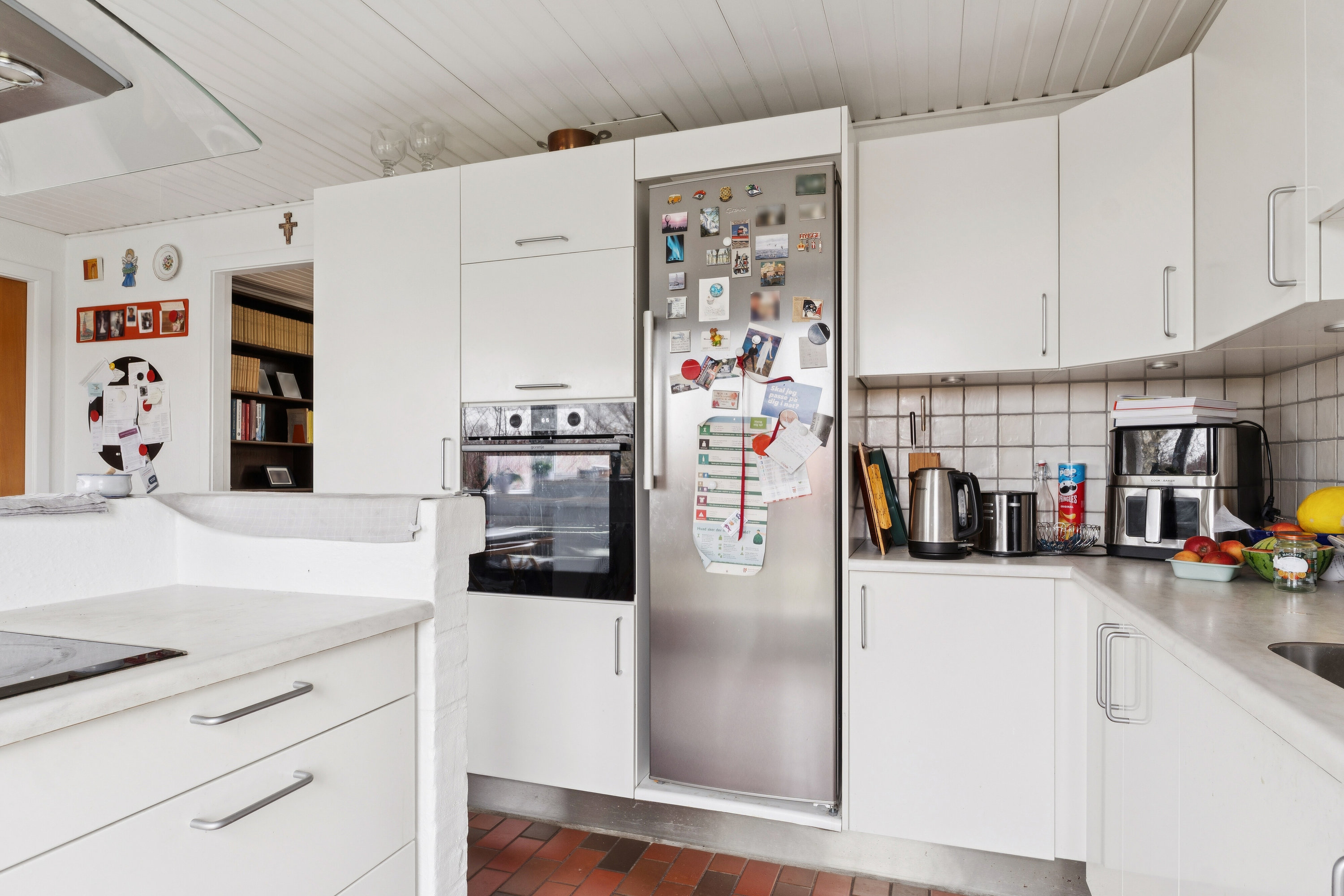 Fremhævet køkken billede i fuldskærmstilstand. Billede af Bakken 101, 7441 Bording