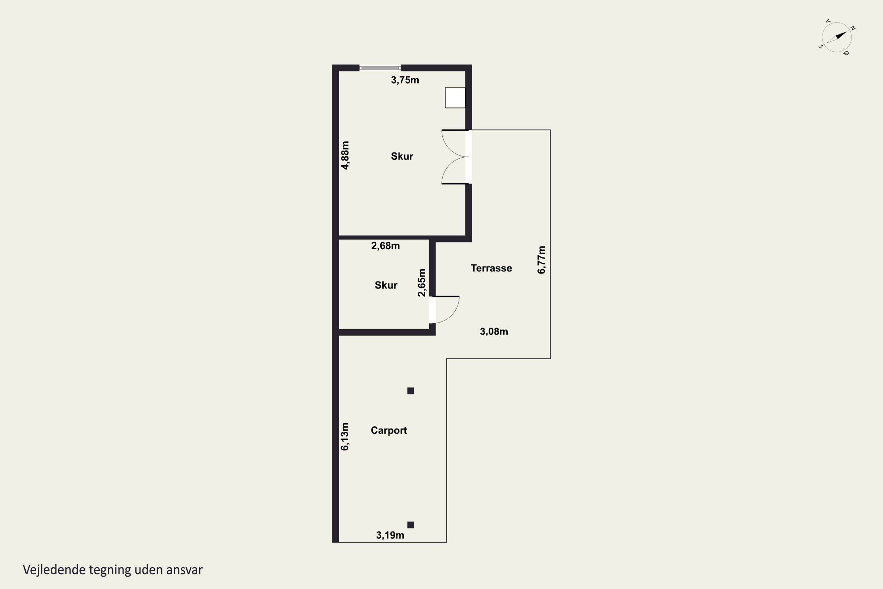 Plantegninger billede af Bakken 101, 7441 Bording