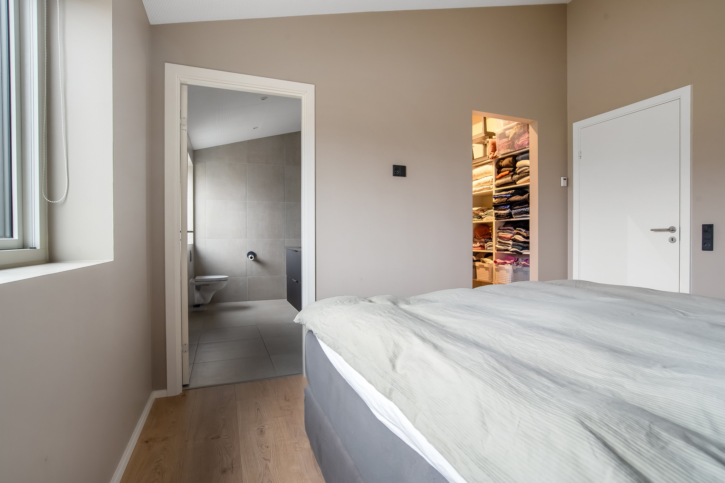 Fremhævet soveværelse billede i fuldskærmstilstand. Billede af Vægten 19, Mejrup, 7500 Holstebro