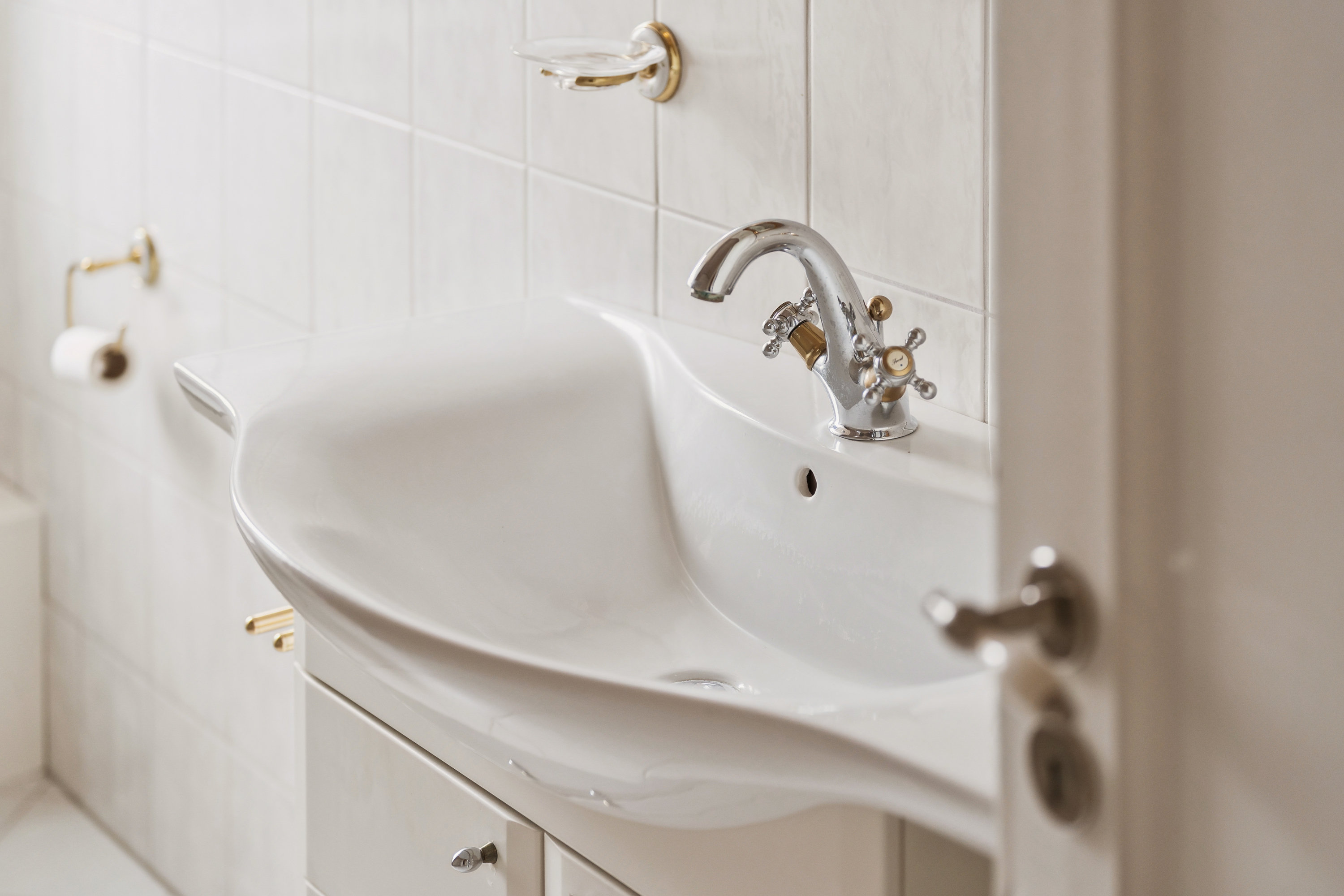 Fremhævet badeværelse billede i fuldskærmstilstand. Billede af Ny Kærvej 17A, 9000 Aalborg