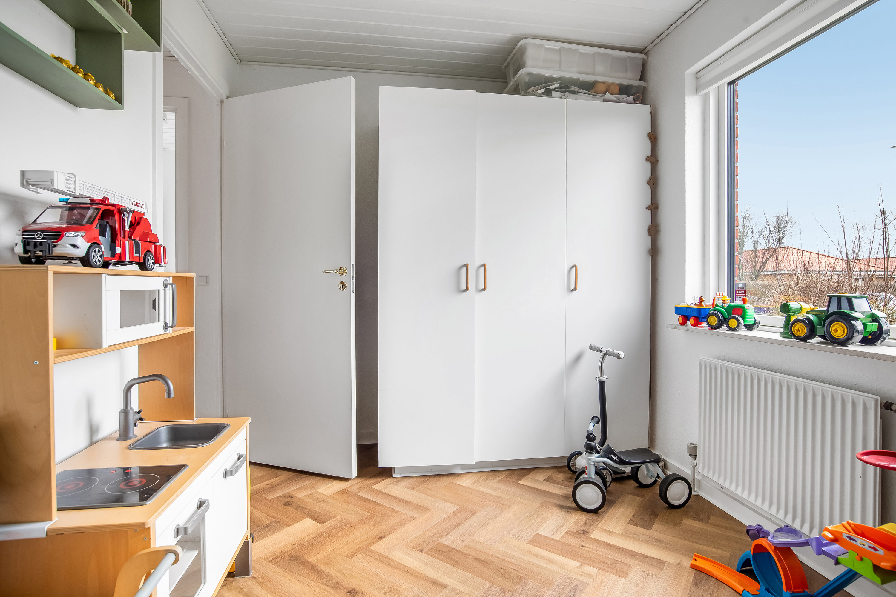 Fremhævet værelse billede i fuldskærmstilstand. Billede af H.Drachmanns Vej 40, 7500 Holstebro