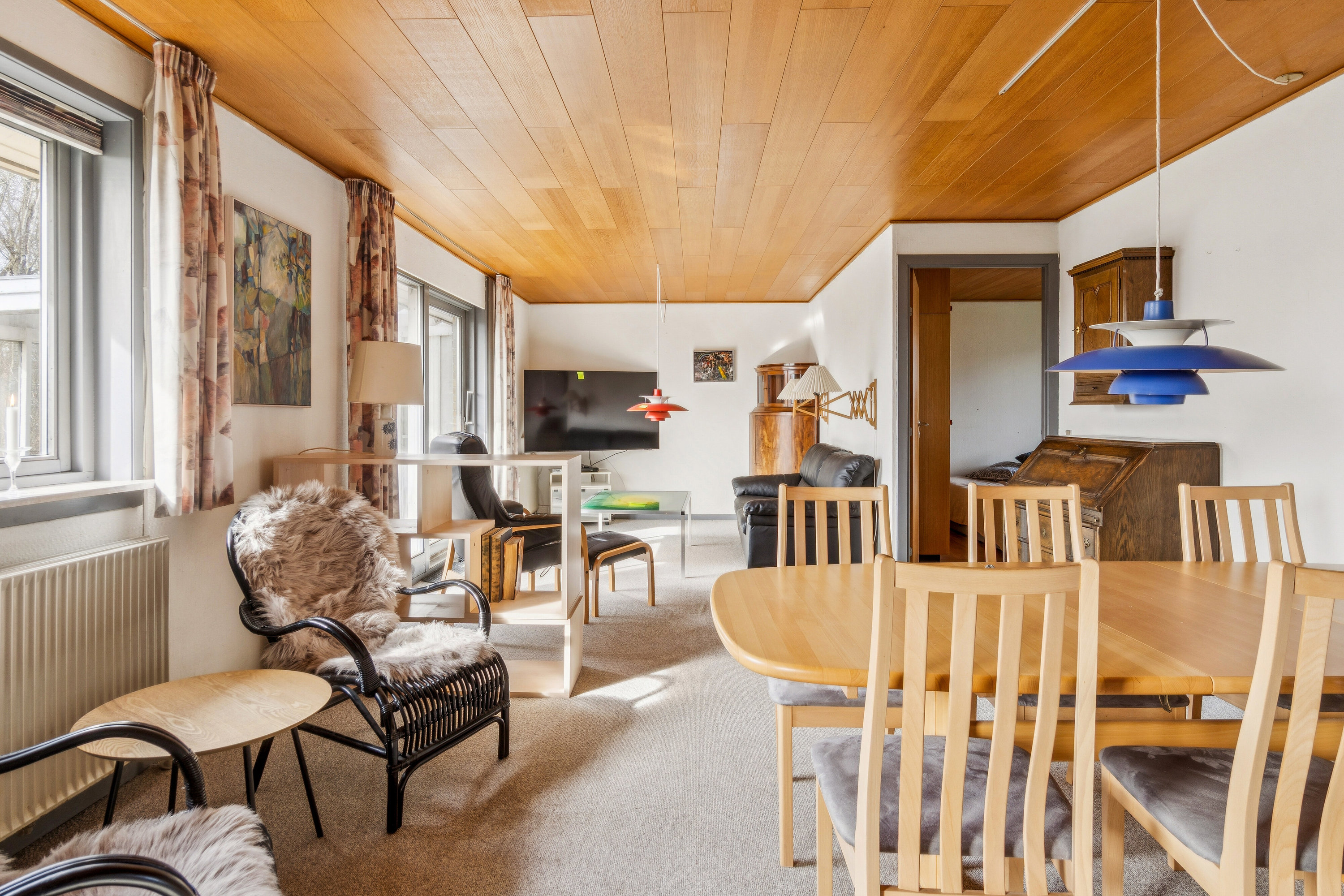 Fremhævet spisestue billede i fuldskærmstilstand. Billede af Højen 4, 4400 Kalundborg