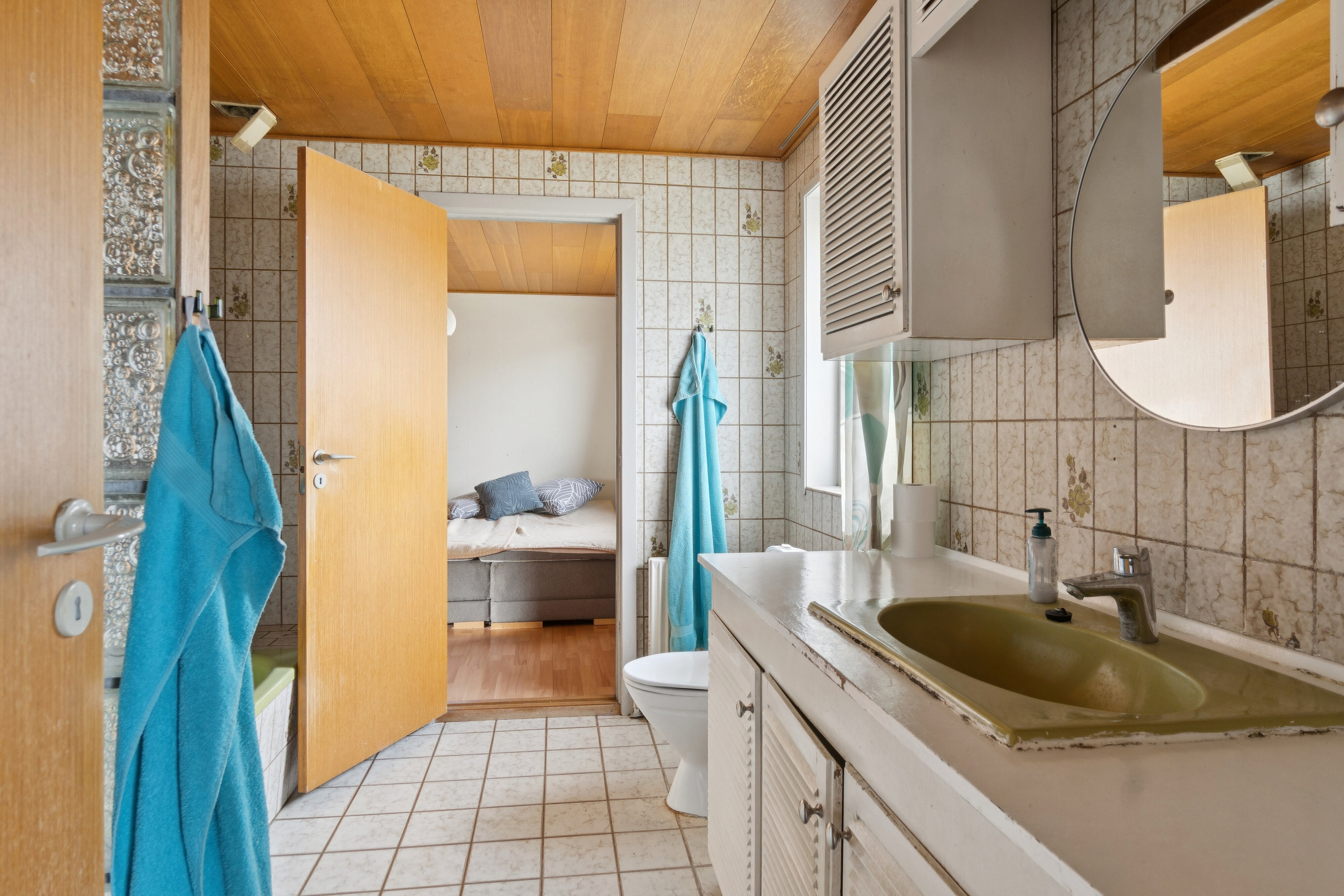 Fremhævet badeværelse billede i fuldskærmstilstand. Billede af Højen 4, 4400 Kalundborg