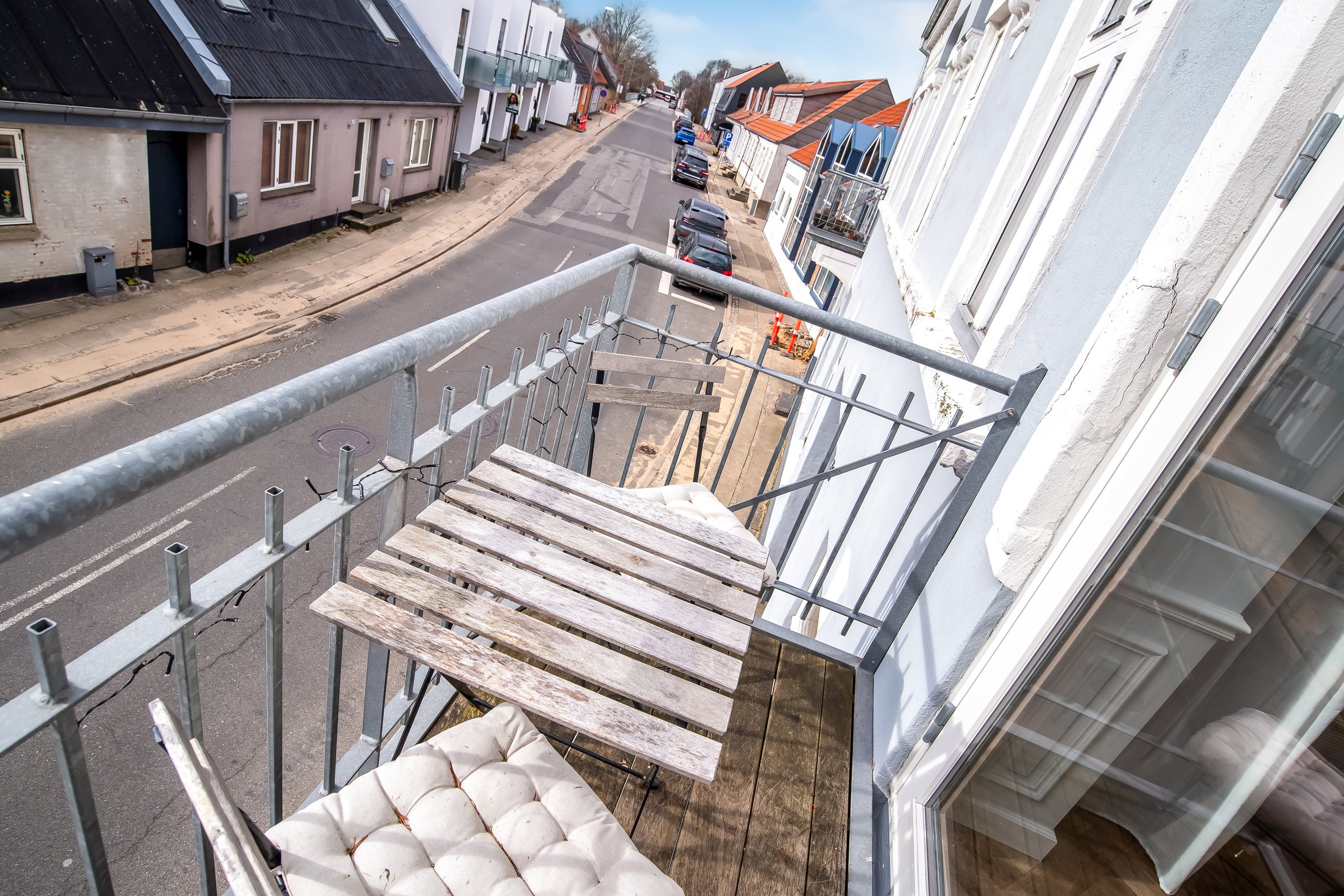 Fremhævet altan billede i fuldskærmstilstand. Billede af Skolegade 30C, 1. tv., 7500 Holstebro