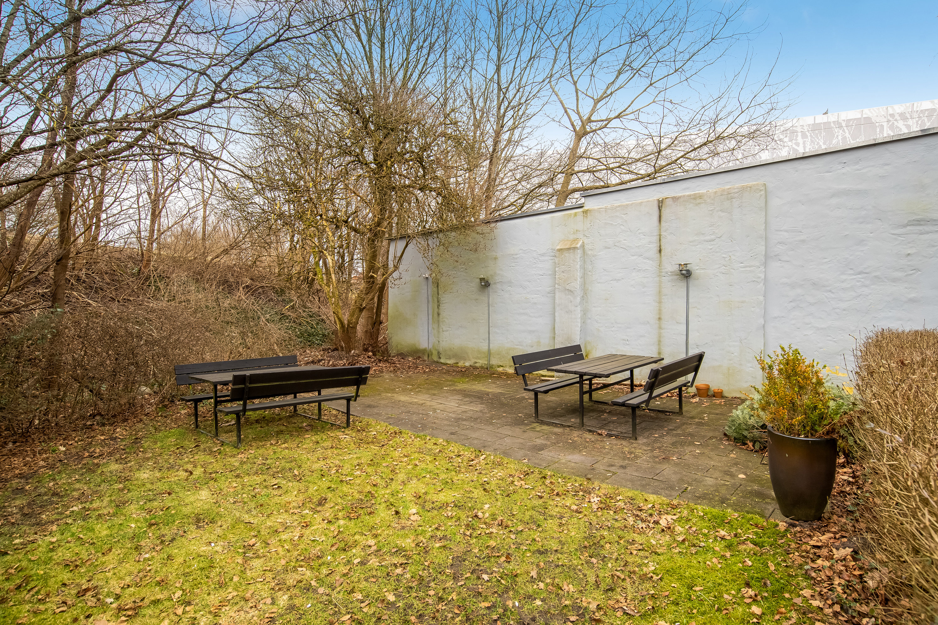 Fremhævet udenomsarealer billede i fuldskærmstilstand. Billede af Skolegade 30C, 1. tv., 7500 Holstebro