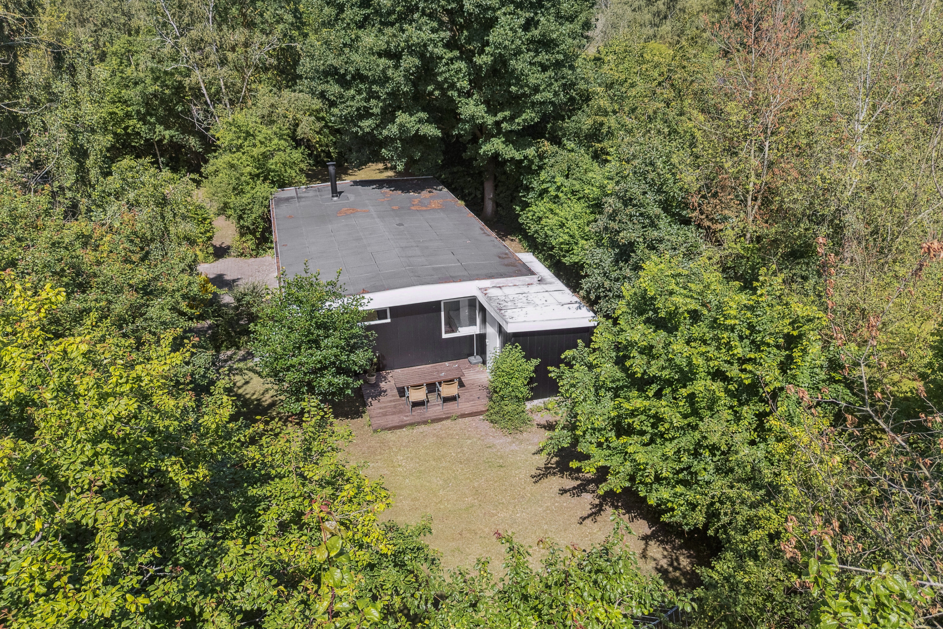 Fremhævet luftfoto billede i fuldskærmstilstand. Billede af Hesselbjergvej 16, Reersø, 4281 Gørlev