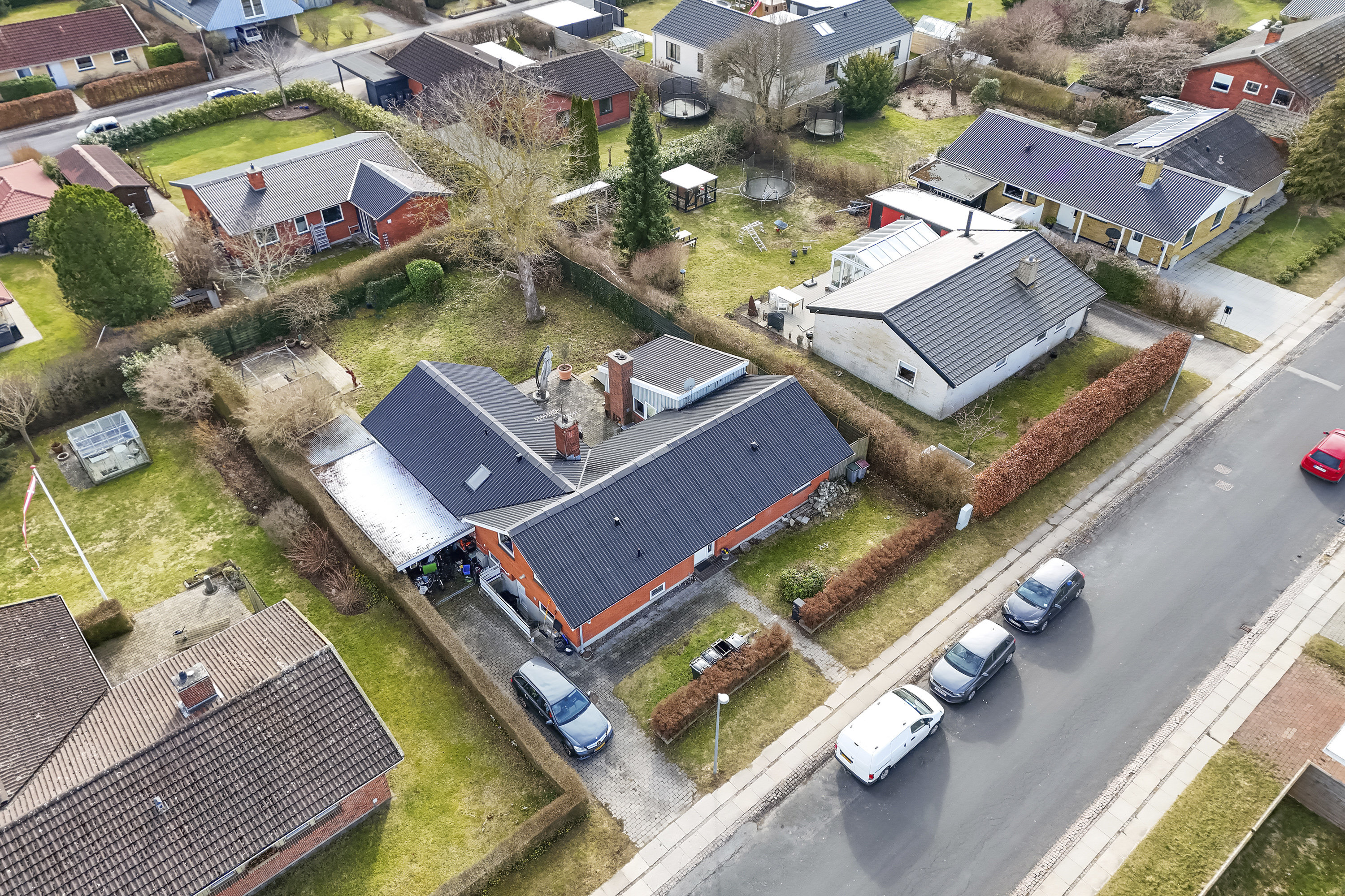 Fremhævet andet billede i fuldskærmstilstand. Billede af Hybenvænget 7, 2740 Skovlunde