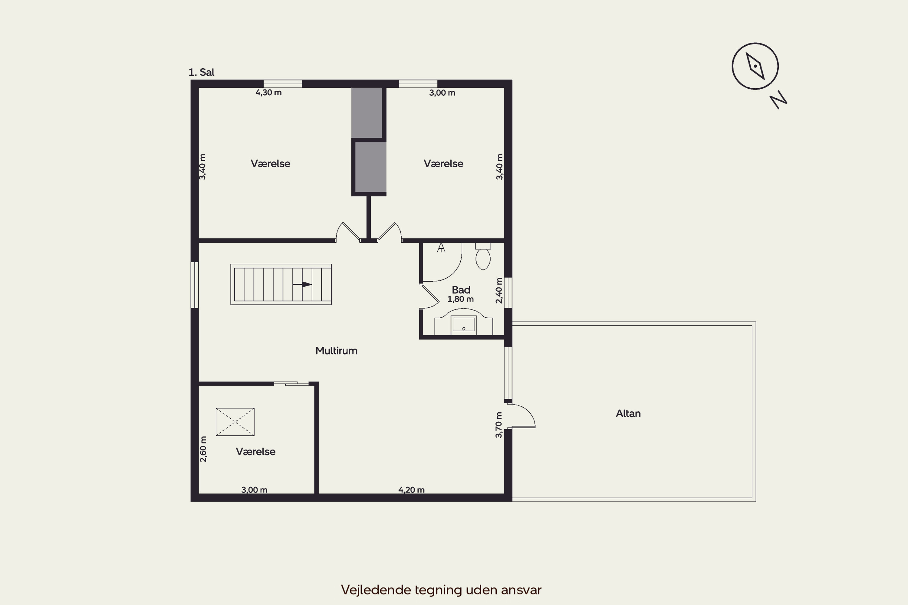 Plantegninger billede af Storegade 48, 6880 Tarm