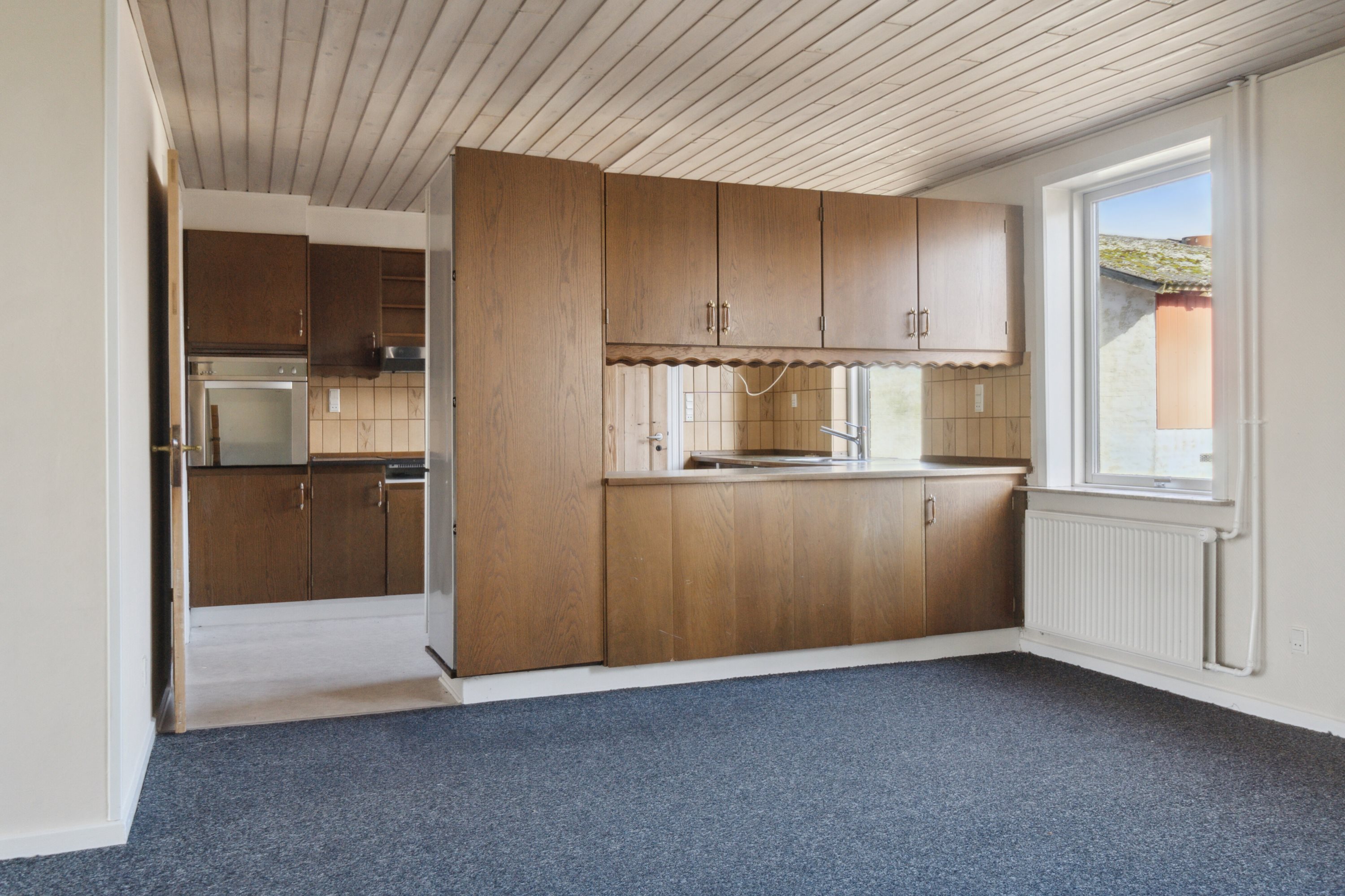 Fremhævet køkken billede i fuldskærmstilstand. Billede af Kragerupgårdsvej 23, Tjørnelunde, 4270 Høng