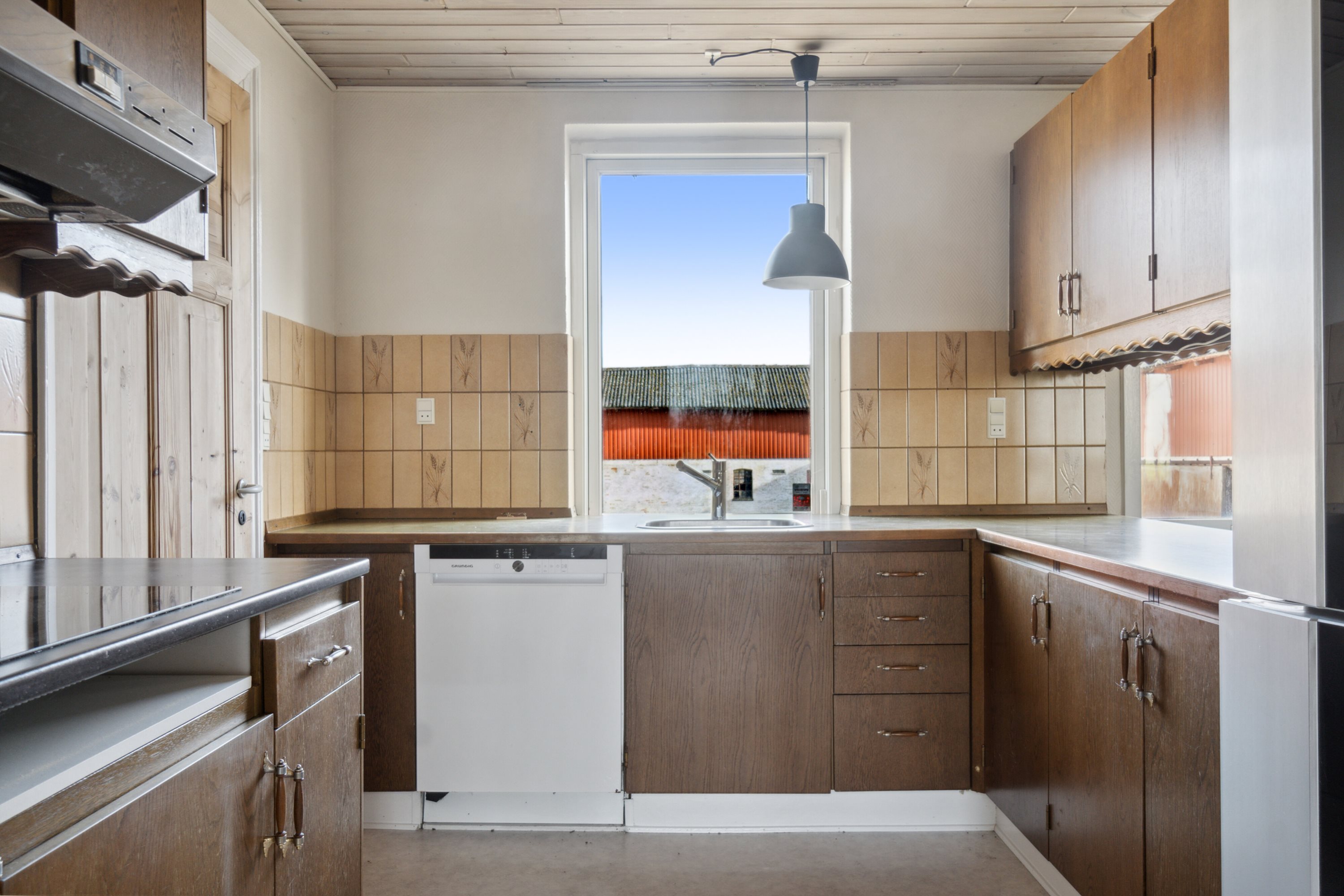 Fremhævet køkken billede i fuldskærmstilstand. Billede af Kragerupgårdsvej 23, Tjørnelunde, 4270 Høng