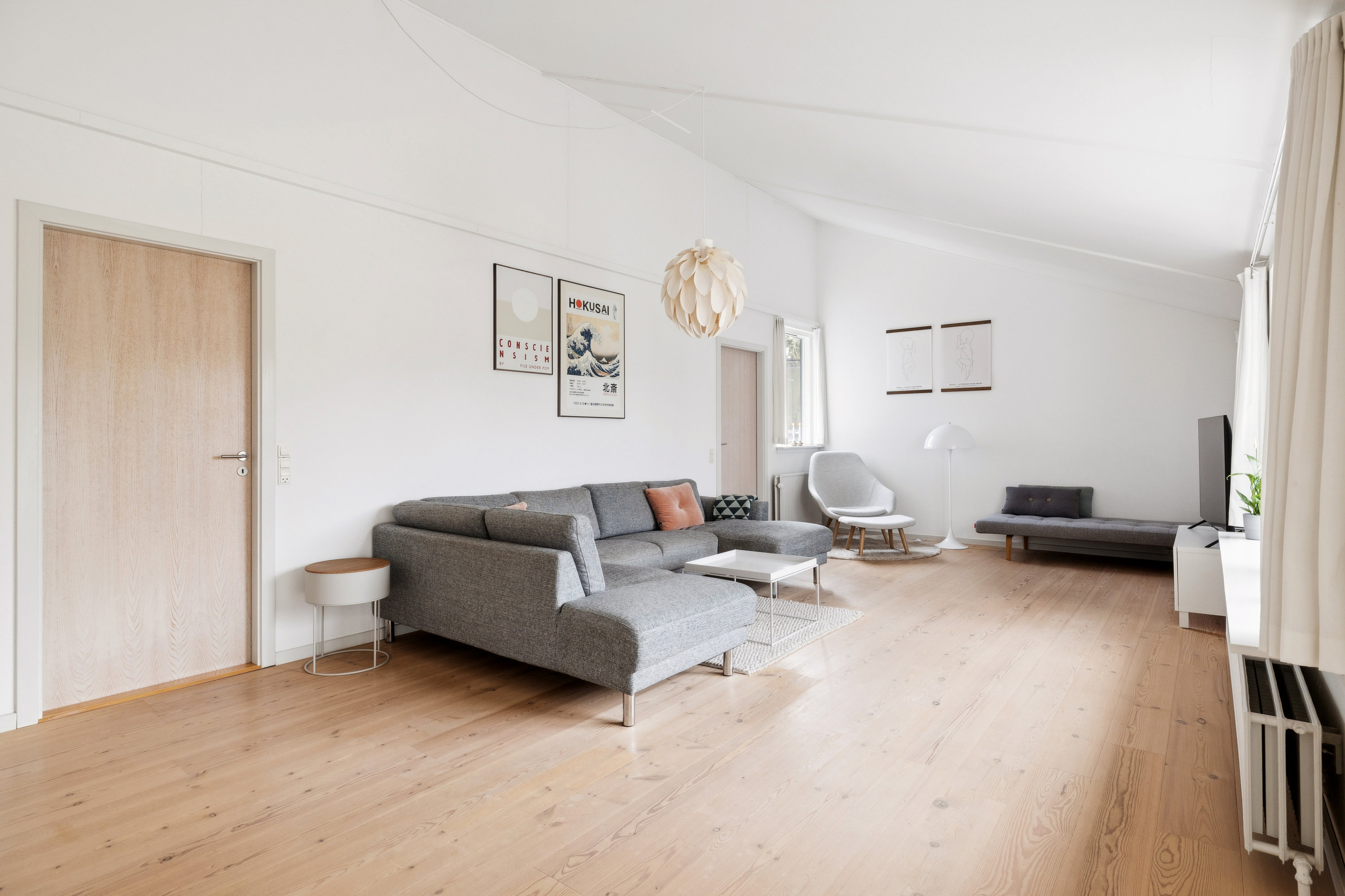 Fremhævet stue billede i fuldskærmstilstand. Billede af Gimlevej 26, Gram, 8660 Skanderborg