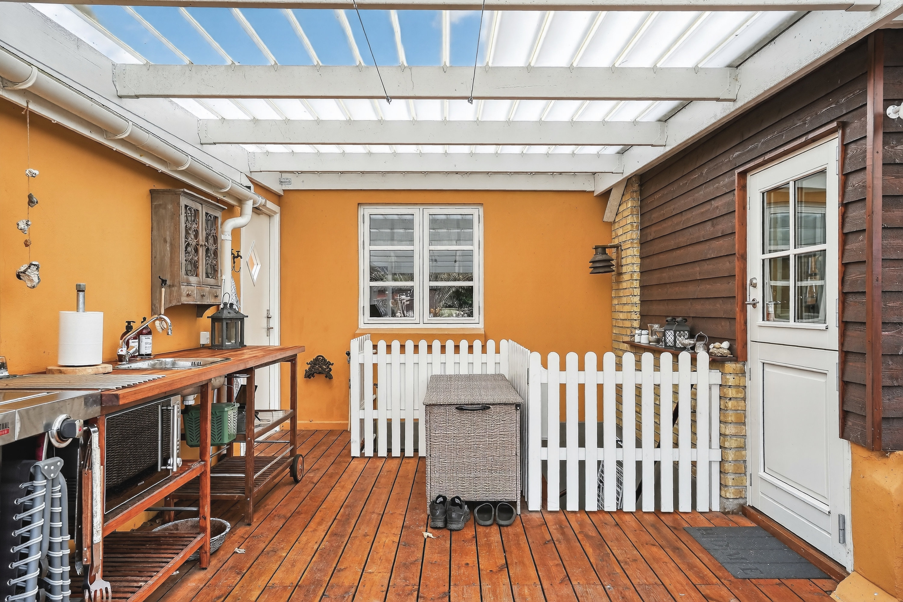 Fremhævet terrasse billede i fuldskærmstilstand. Billede af Augustvej 118, 2860 Søborg