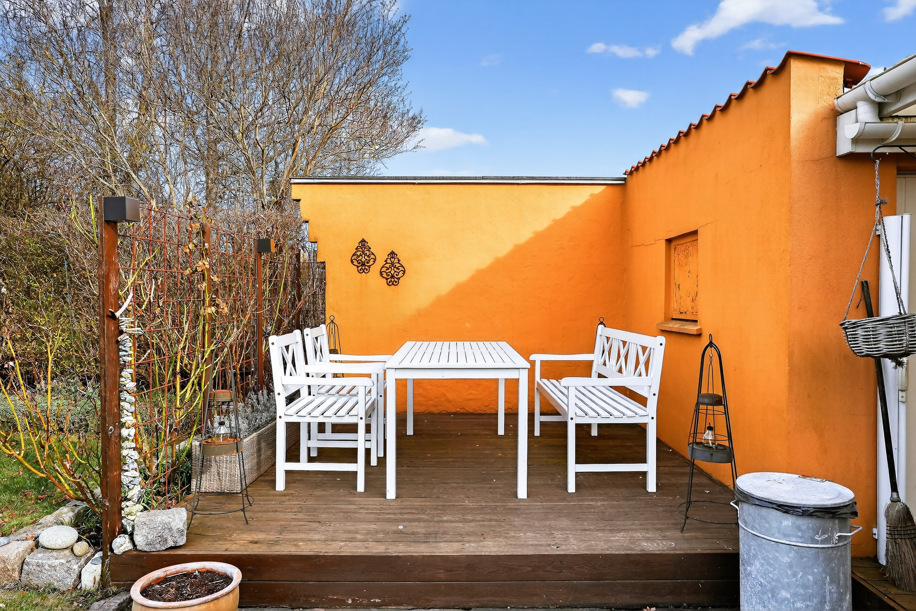 Fremhævet terrasse billede i fuldskærmstilstand. Billede af Augustvej 118, 2860 Søborg