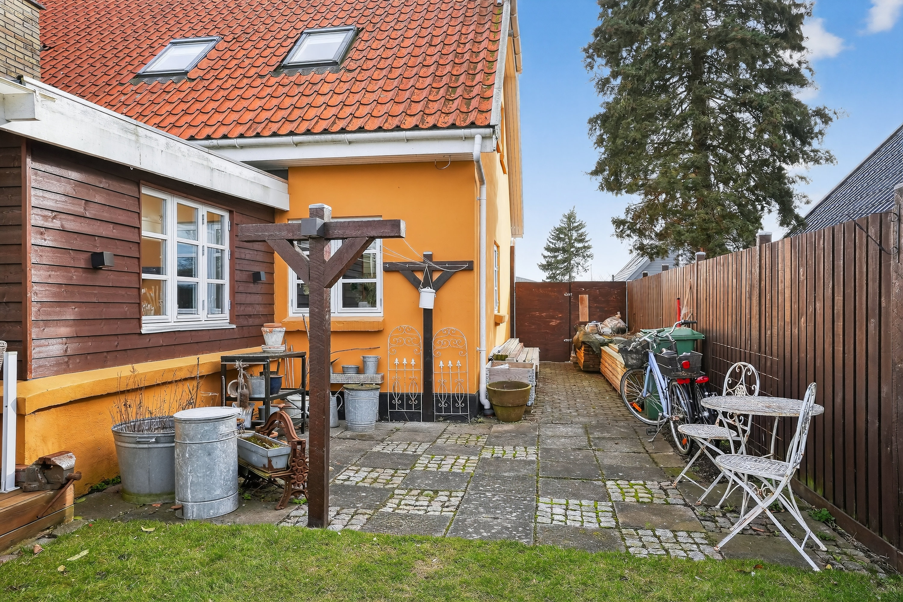 Fremhævet terrasse billede i fuldskærmstilstand. Billede af Augustvej 118, 2860 Søborg