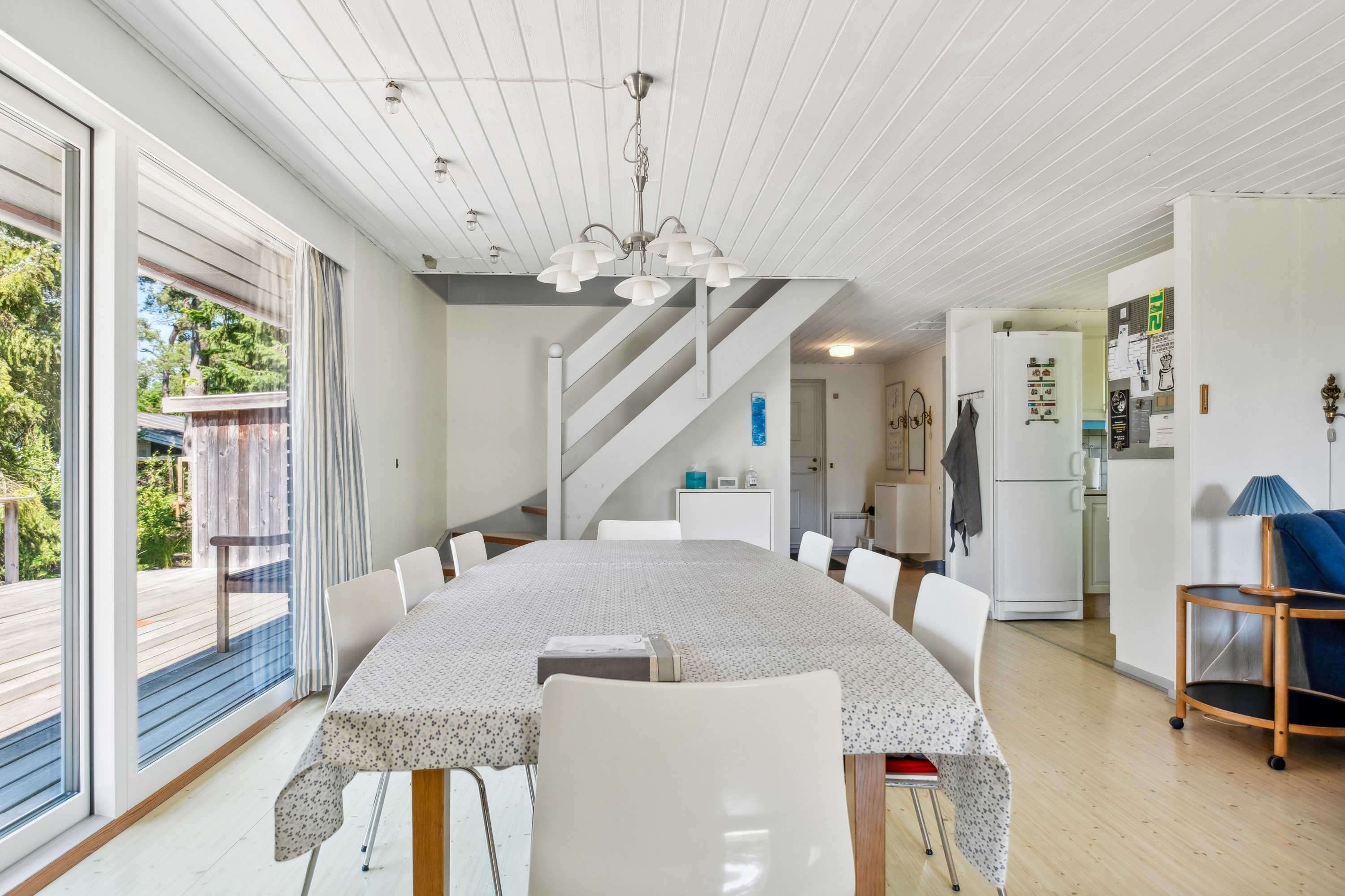 Fremhævet stue billede i fuldskærmstilstand. Billede af Panvej 22, Boeslum Strand, 8400 Ebeltoft