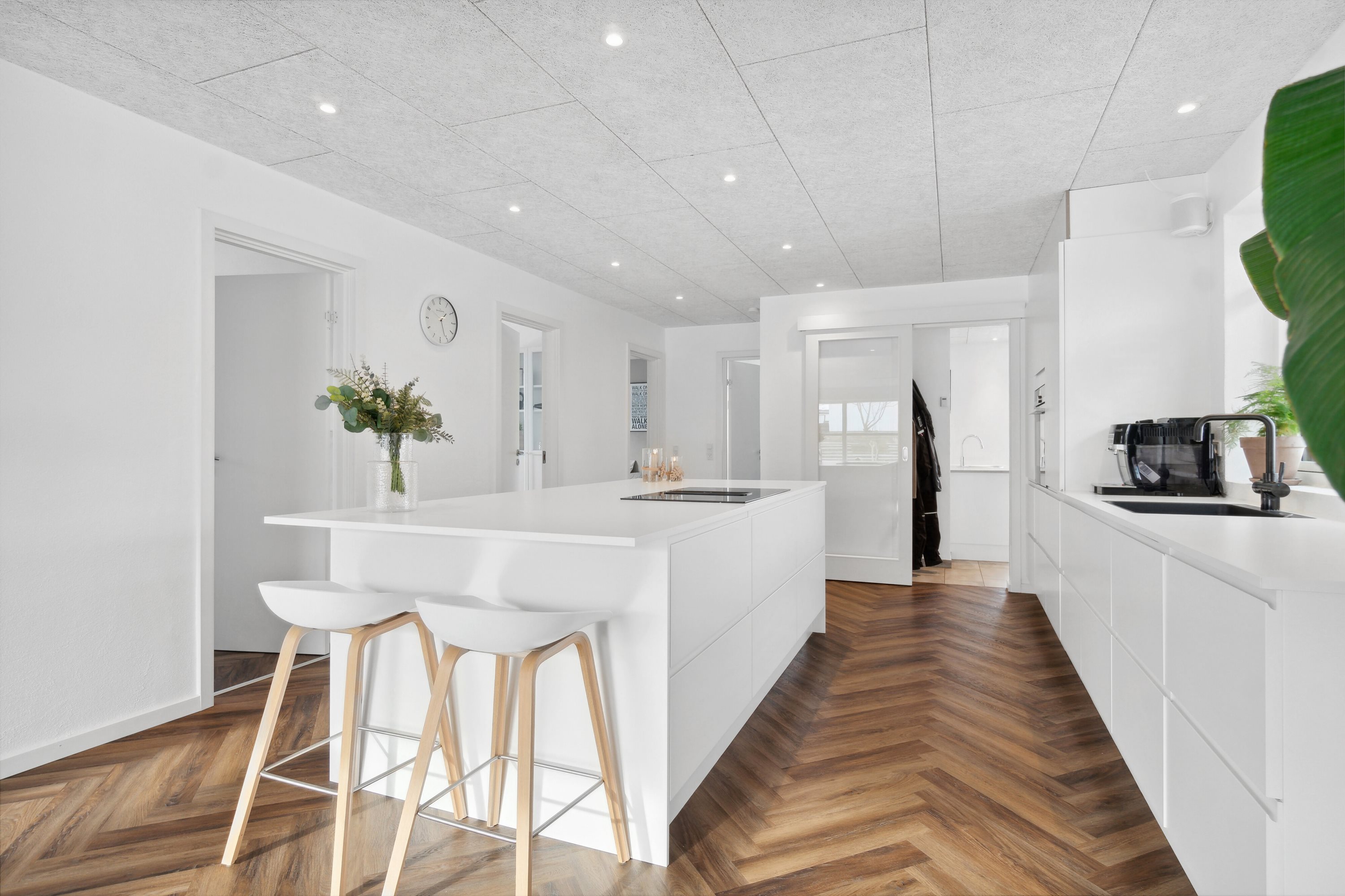 Fremhævet køkken billede i fuldskærmstilstand. Billede af Elmevænget 22, 7730 Hanstholm