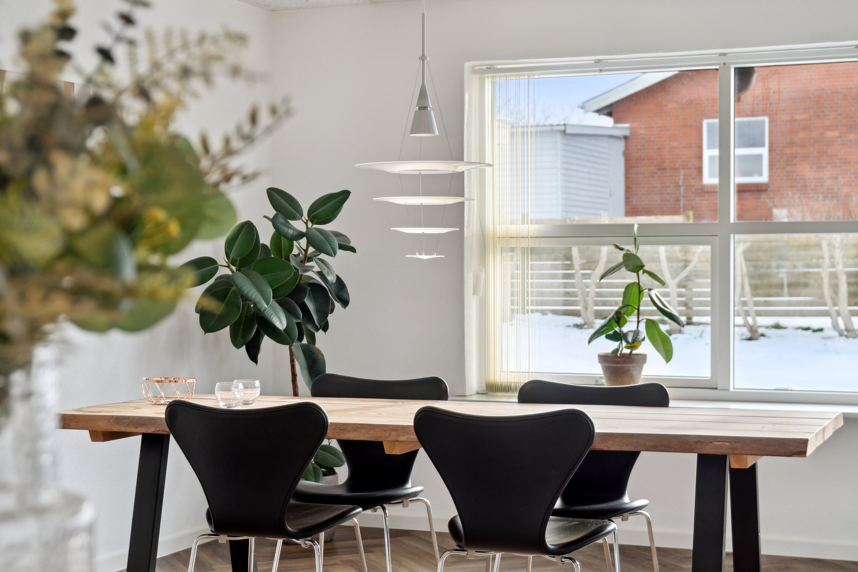 Fremhævet spisestue billede i fuldskærmstilstand. Billede af Elmevænget 22, 7730 Hanstholm