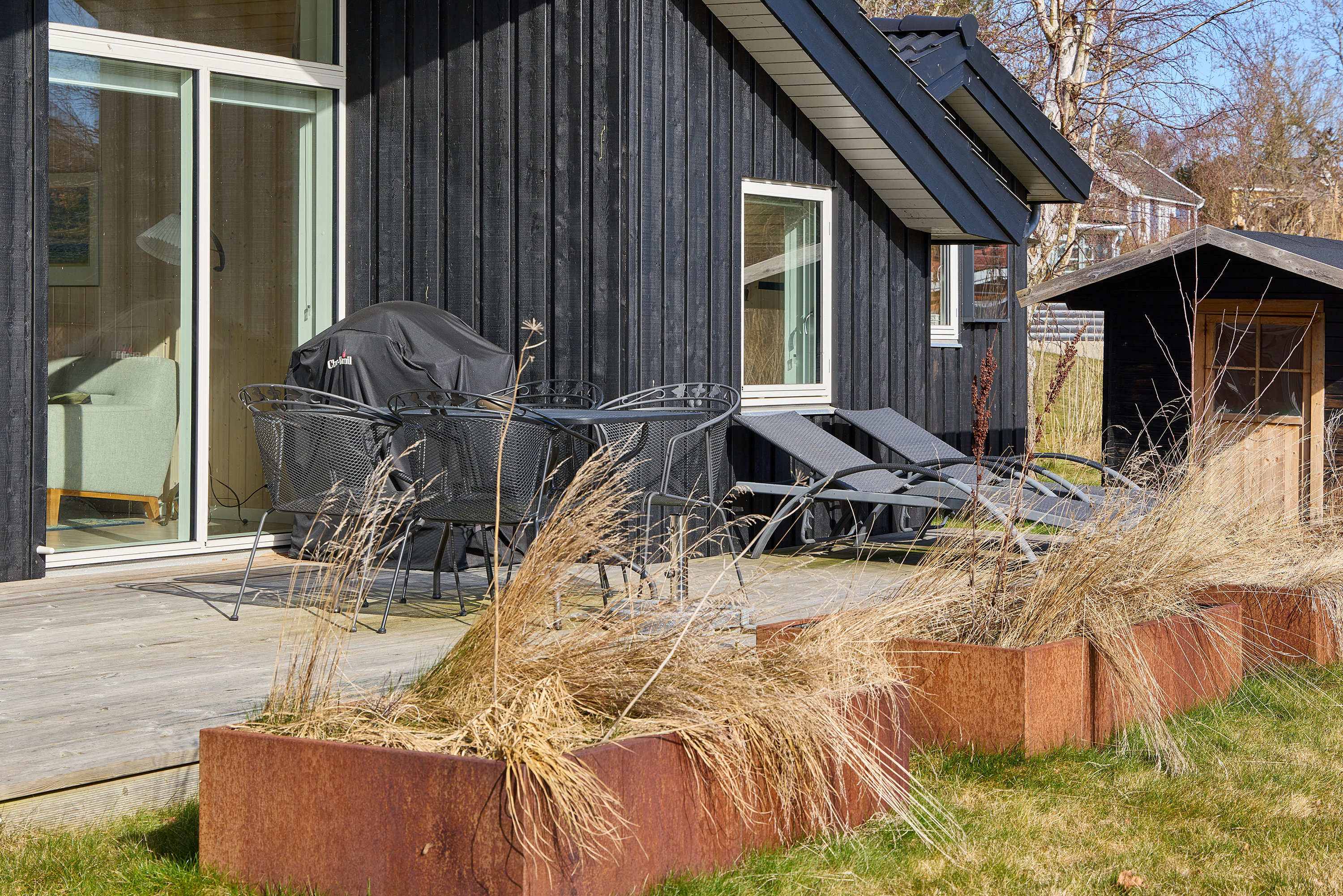 Fremhævet terrasse billede i fuldskærmstilstand. Billede af Sandkærvej 6, Kulhuse, 3630 Jægerspris