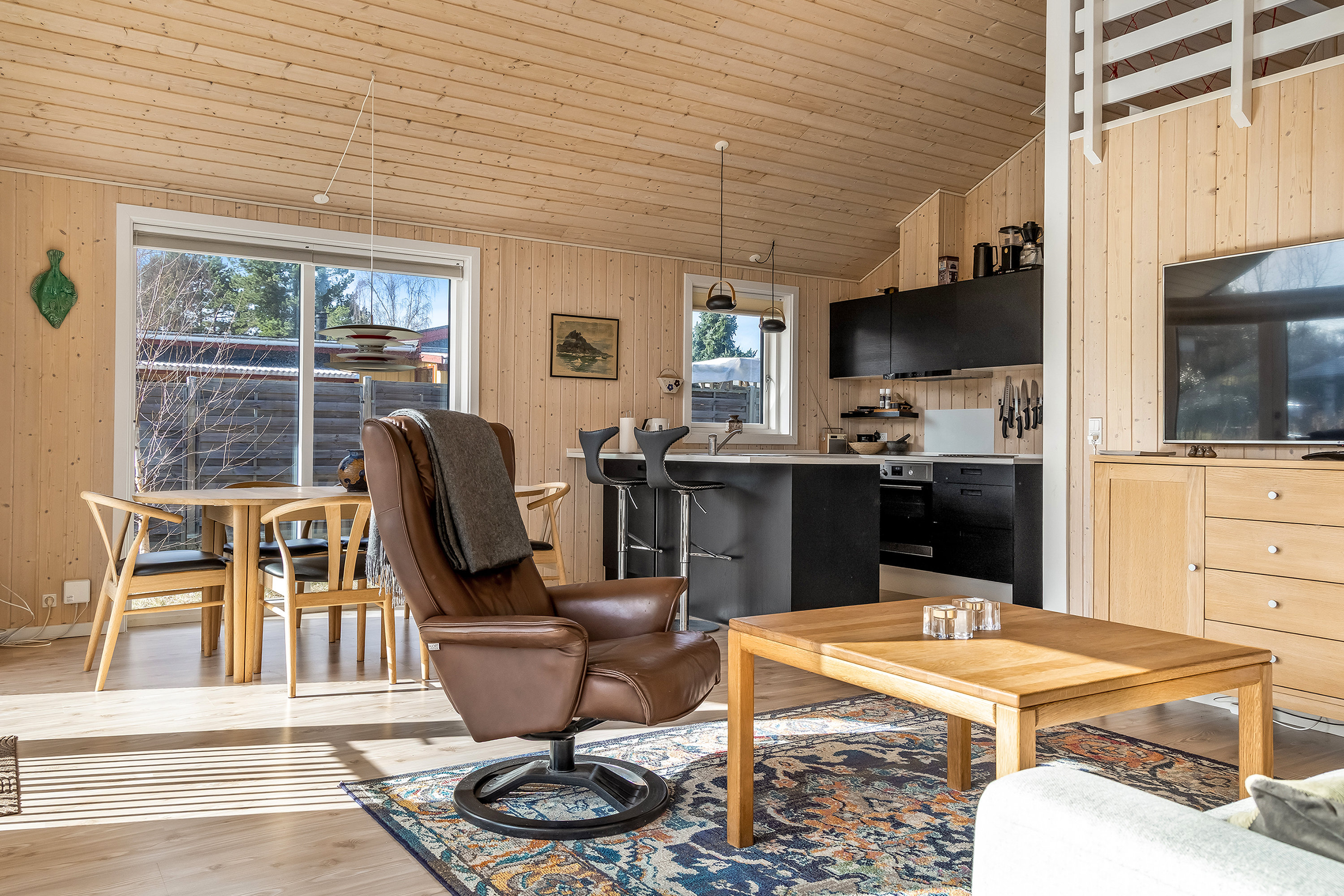 Fremhævet stue billede i fuldskærmstilstand. Billede af Sandkærvej 6, Kulhuse, 3630 Jægerspris