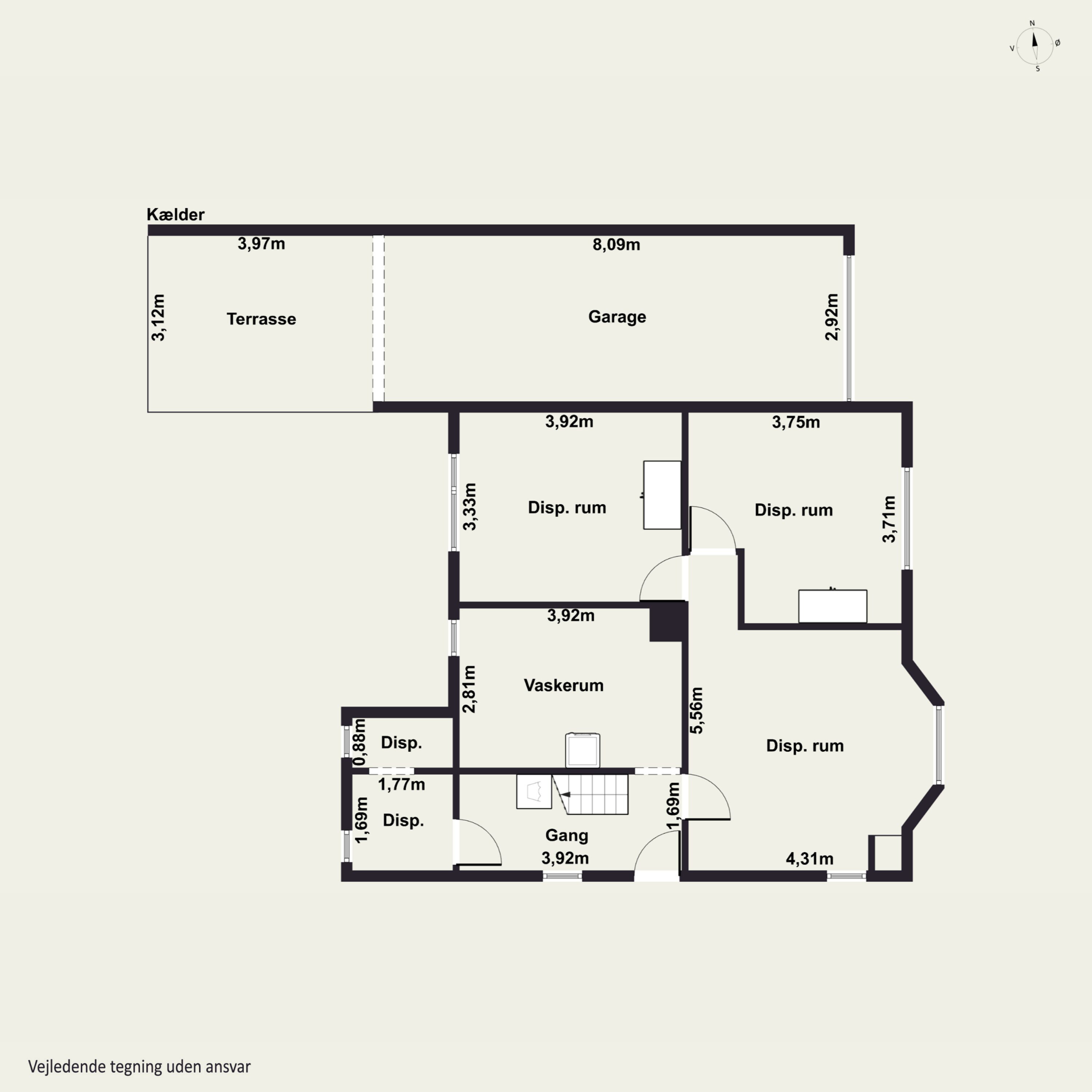 Plantegninger billede af Nørregade 5, 7430 Ikast