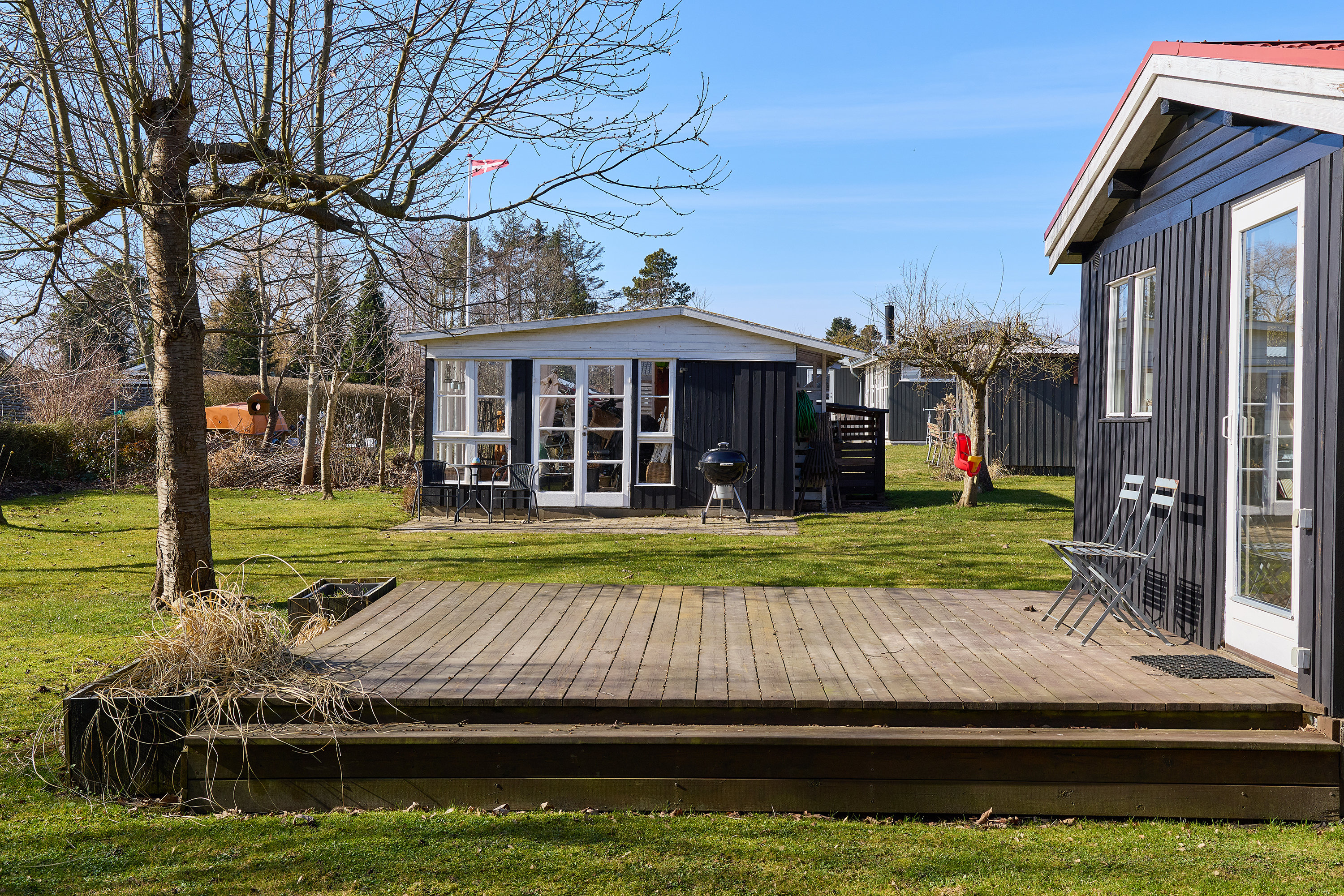 Fremhævet terrasse billede i fuldskærmstilstand. Billede af Ellekær 7, Over Draaby Strand, 3630 Jægerspris