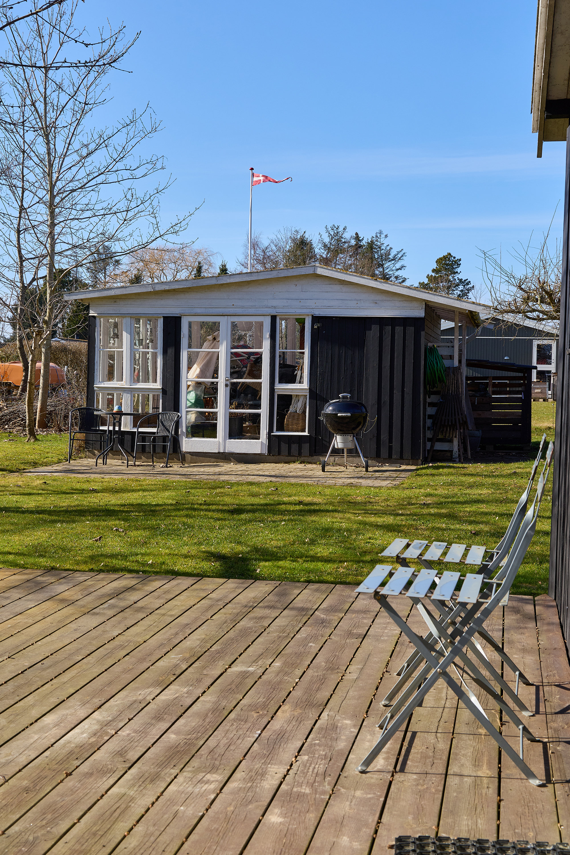 Fremhævet terrasse billede i fuldskærmstilstand. Billede af Ellekær 7, Over Draaby Strand, 3630 Jægerspris