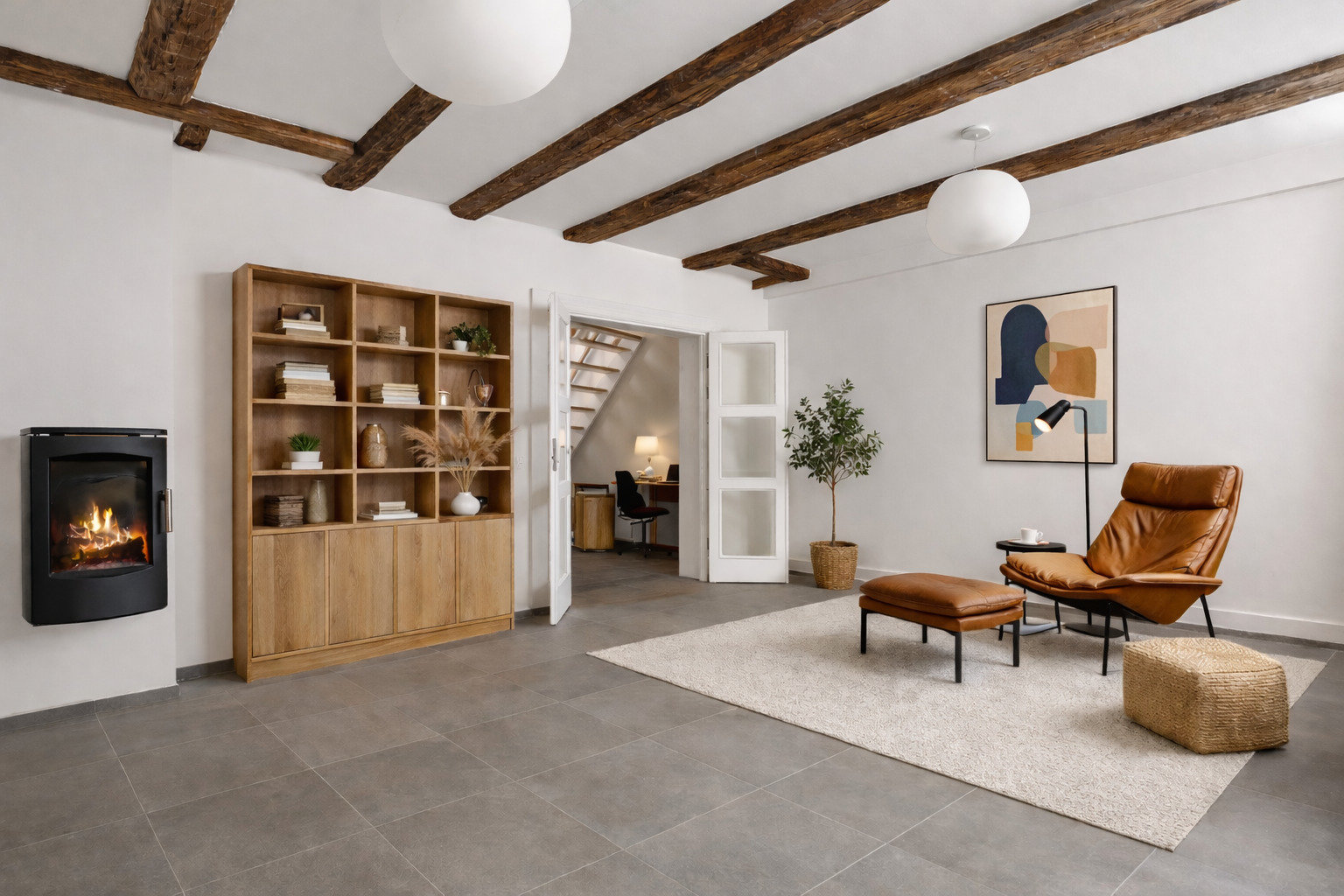 Fremhævet  billede i fuldskærmstilstand. Billede af Herluf Trolles Gade 7, st.. th., 1052 København K